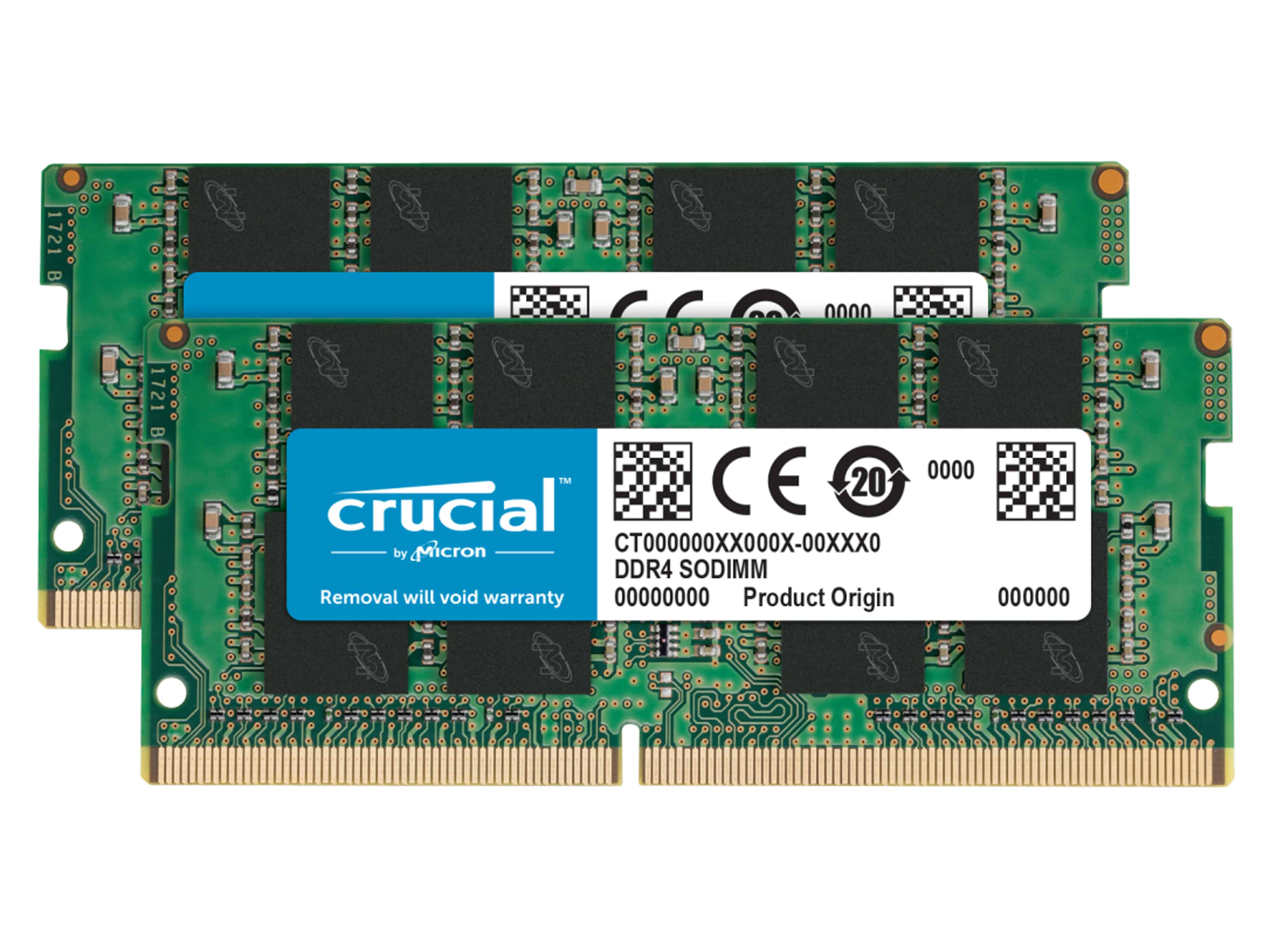 CRUCIAL Arbeitsspeicher SO-DIMM CT2K16G4SFRA32A 2x 16GB