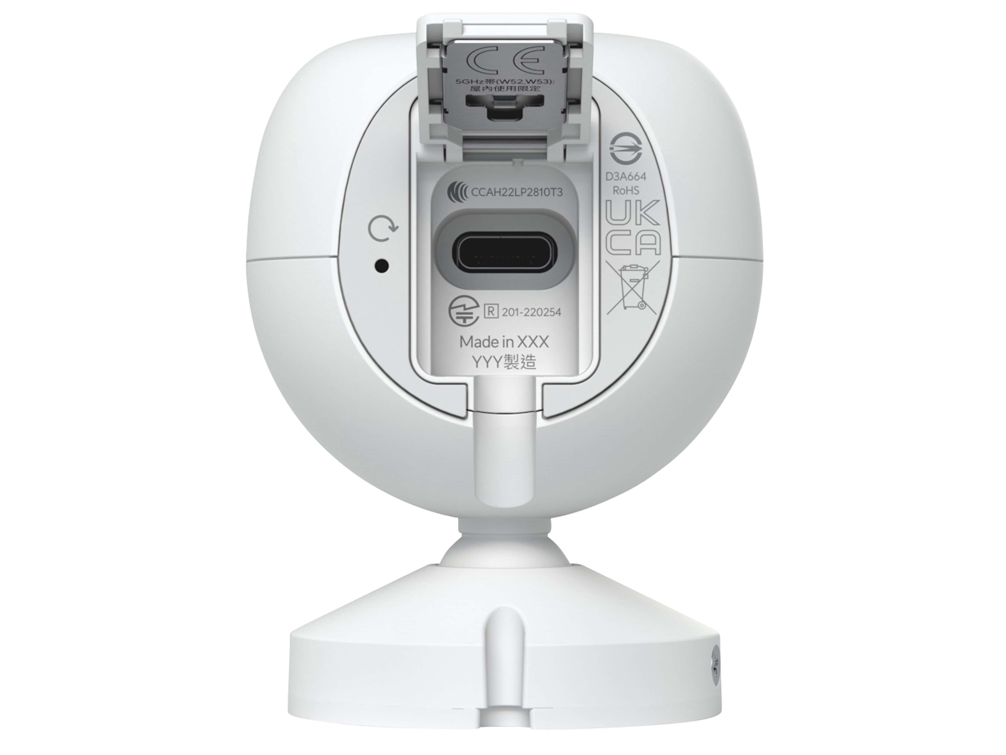 UBIQUITI Überwachungskamera G4 Instant, WLAN, Innenbereich, 2K UBIQUITI Überwachungskamera G4 Instant, WLAN, Innenbereich, 2K