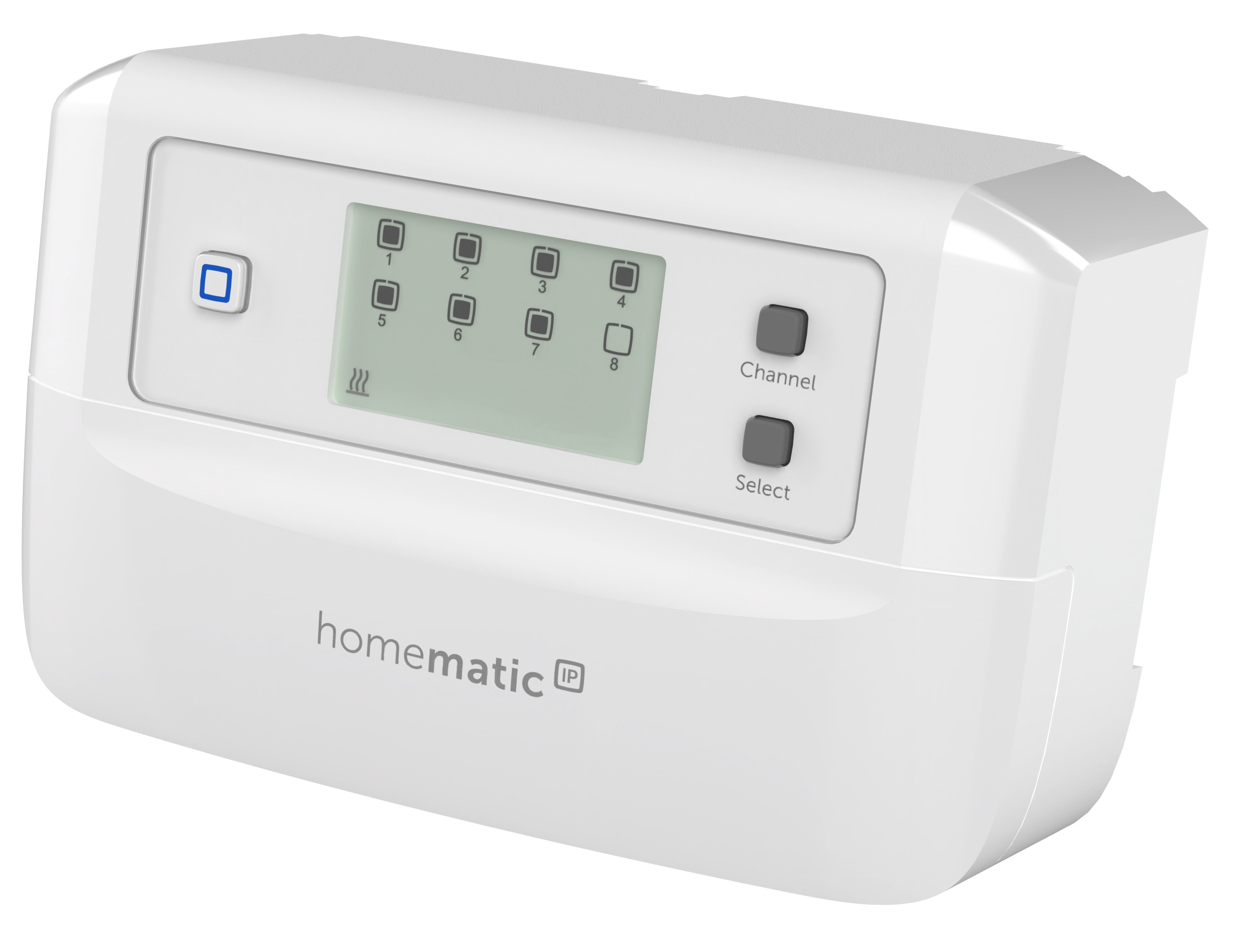 HOMEMATIC IP 161656A0, Fußboden-Heizungscontroller, 8 Kanäle, motorisch