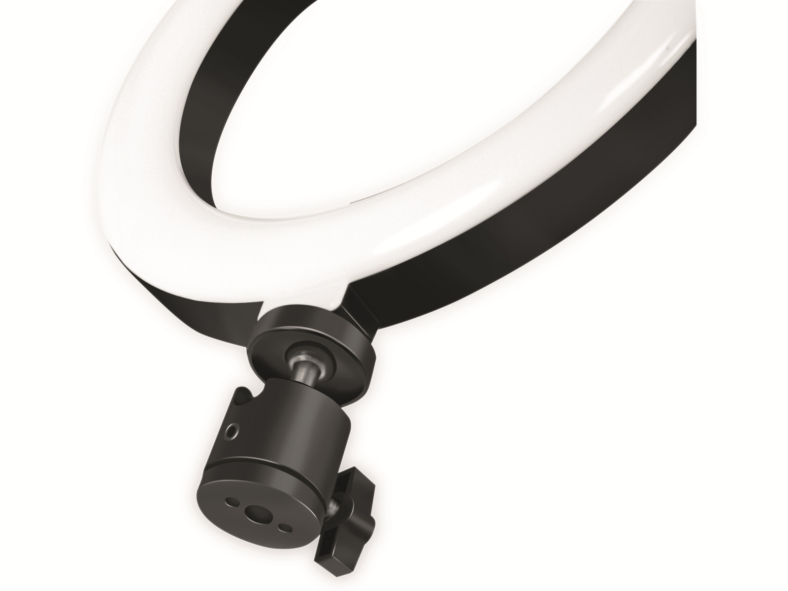 LOGILINK Smartphone-LED-Ringlicht AA0151, Ø 20 cm, Lichtregler
