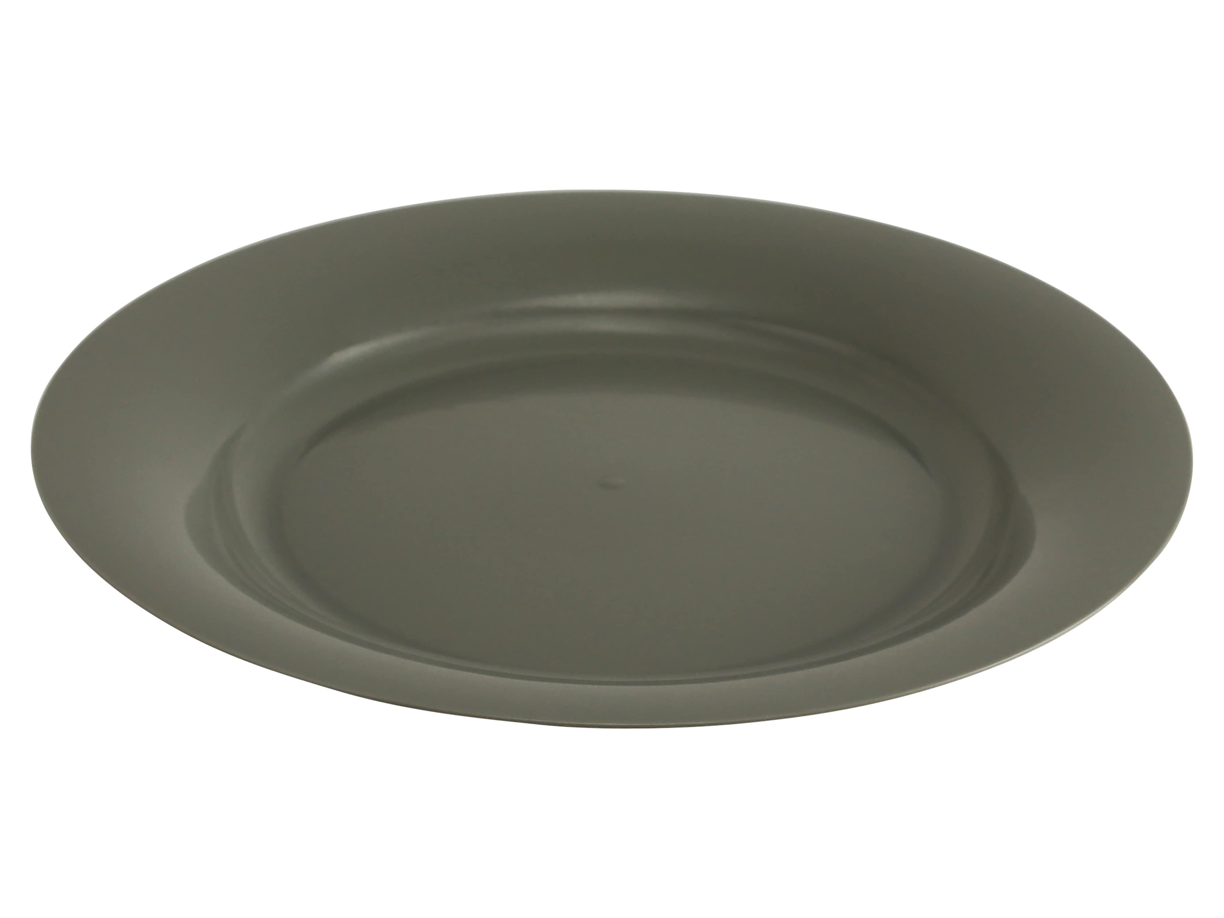Campingteller, 4-teilig, grau, Ø 200mm Campingteller, 4-teilig, grau, Ø 200mm