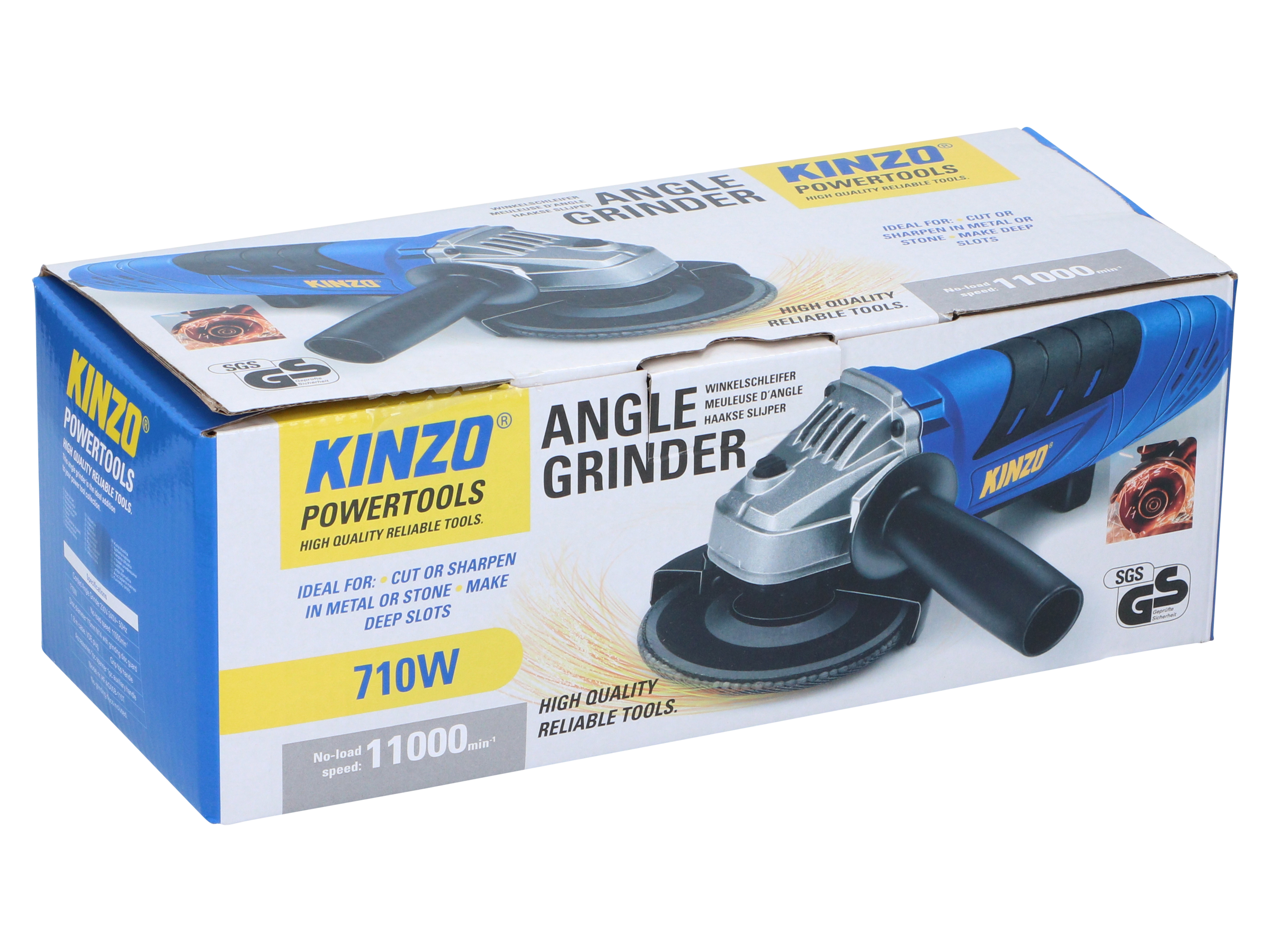 Winkelschleifer, KINZO, HF-AG05B-115T, Ø 115 mm,710 W