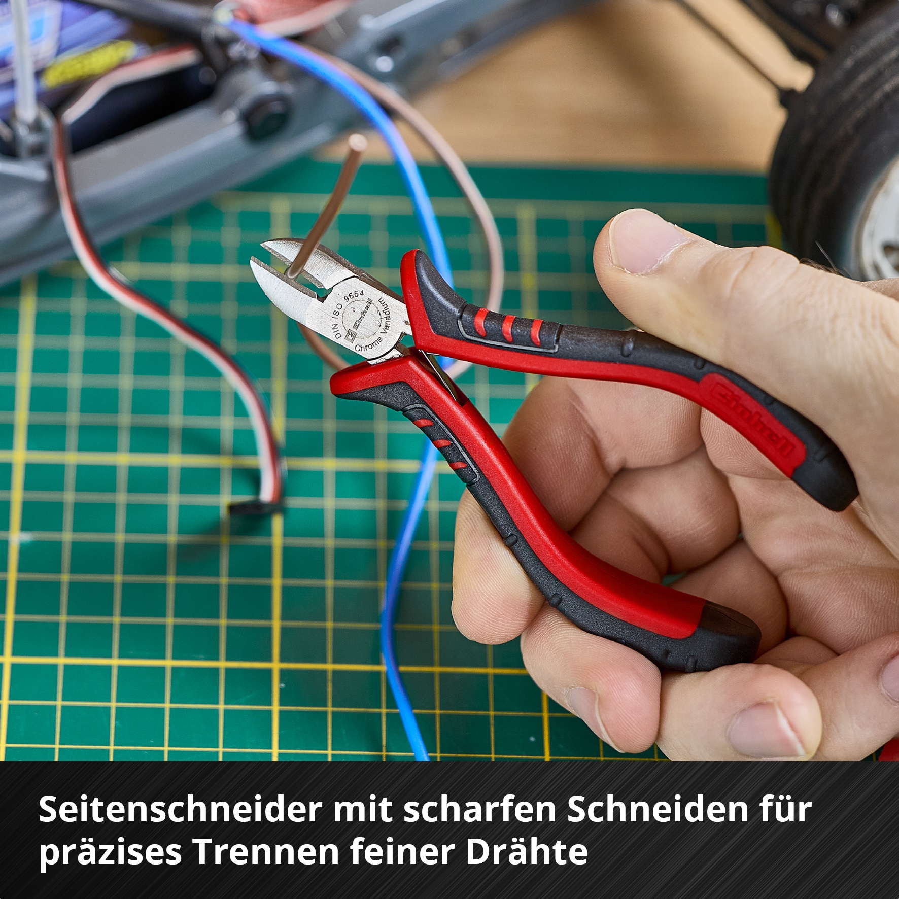 EINHELL Feinmechaniker-Zangen-Set, 370532, 4-teilig