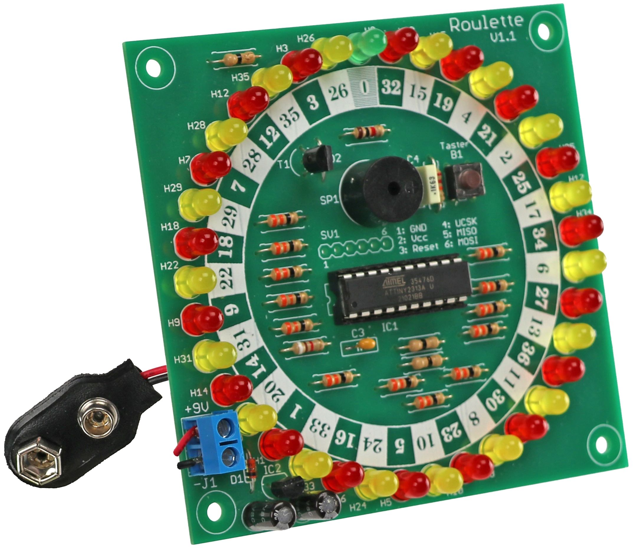 Bausatz Roulette, V1.1 Bausatz Roulette, V1.1