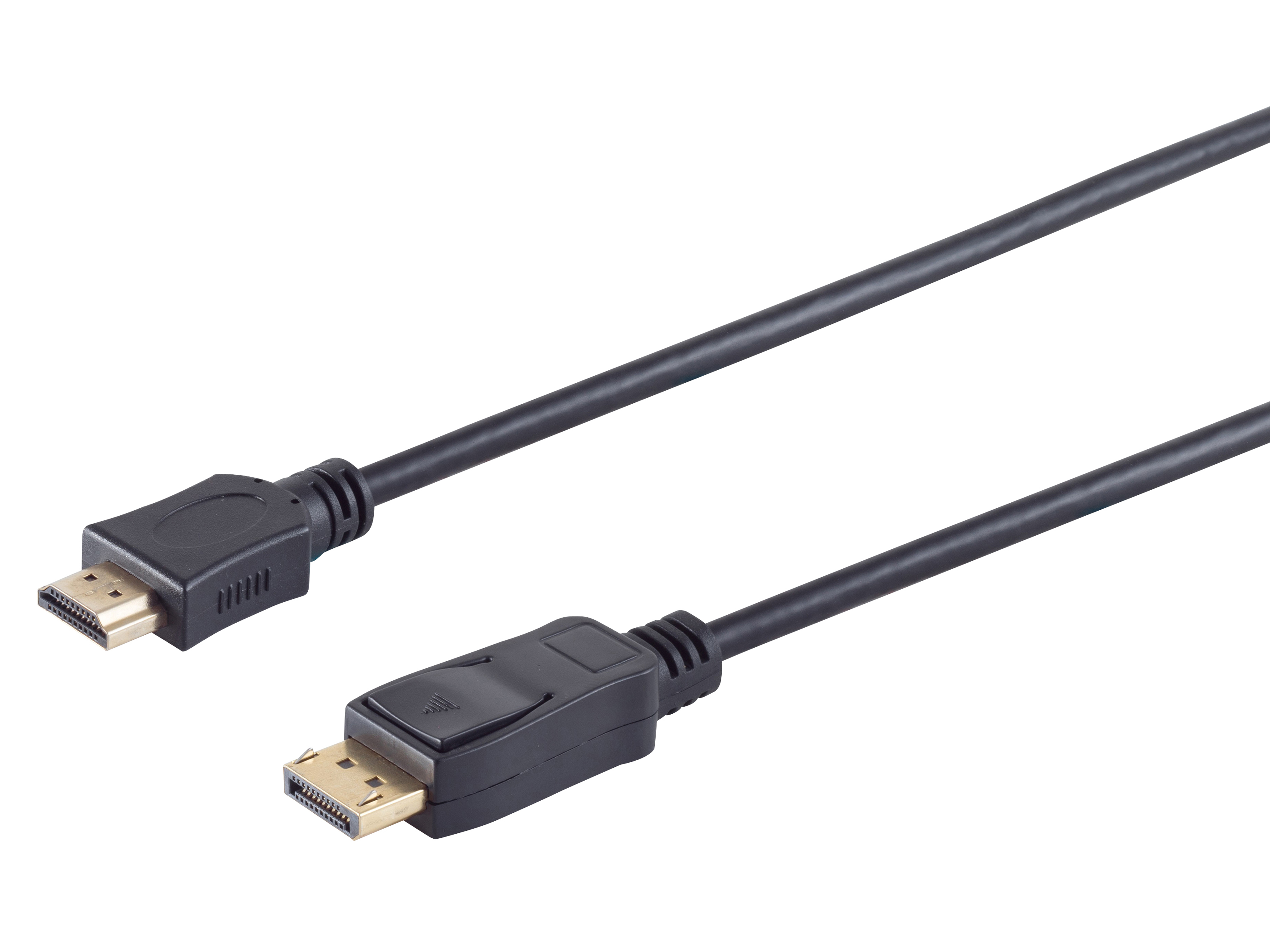 S-IMPULS DisplayPort 1.2 Adapterkabel HDMI-A 4K 2m