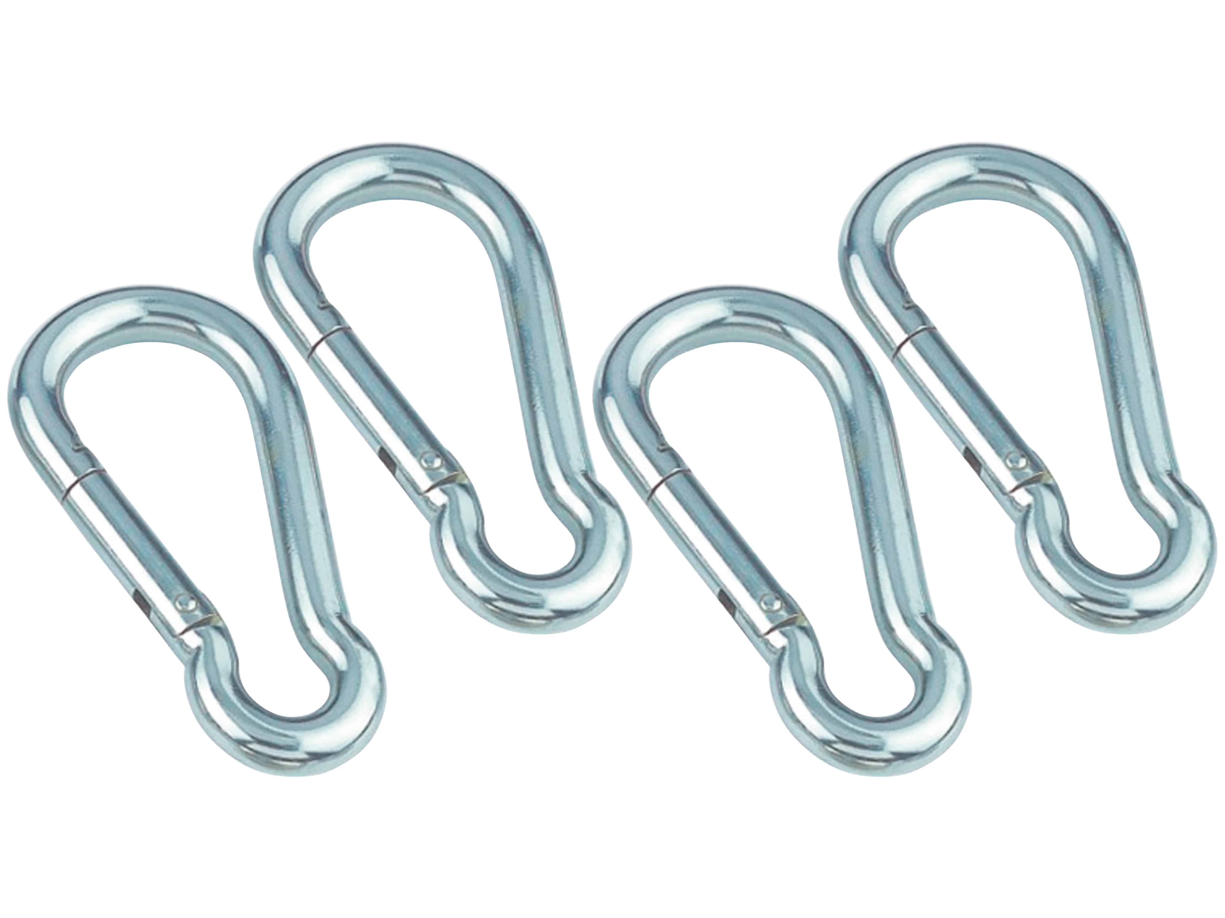 MARINETECH Karabinerhaken, Edelstahl A4, 3x30 mm, 4 Stück MARINETECH Karabinerhaken, Edelstahl A4, 3x30 mm, 4 Stück