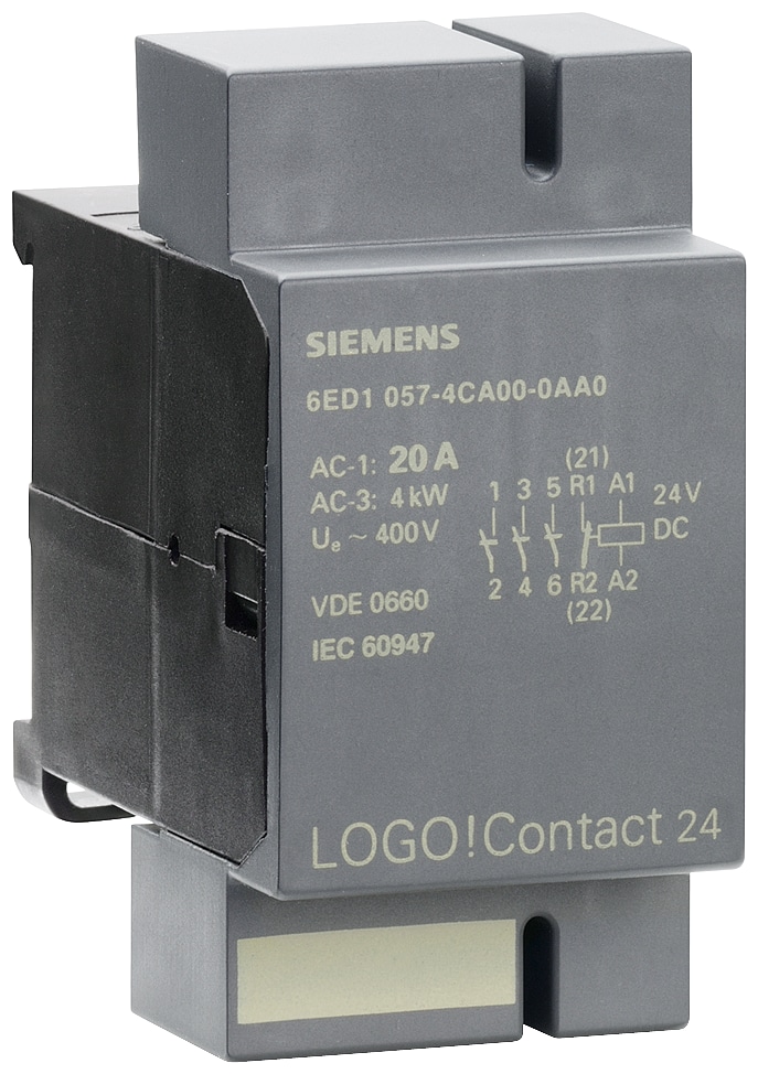 SIEMENS SPS-Erweiterungsmodul LOGO! Contact DC24 V, 6ED1057-4CA00-0AA0