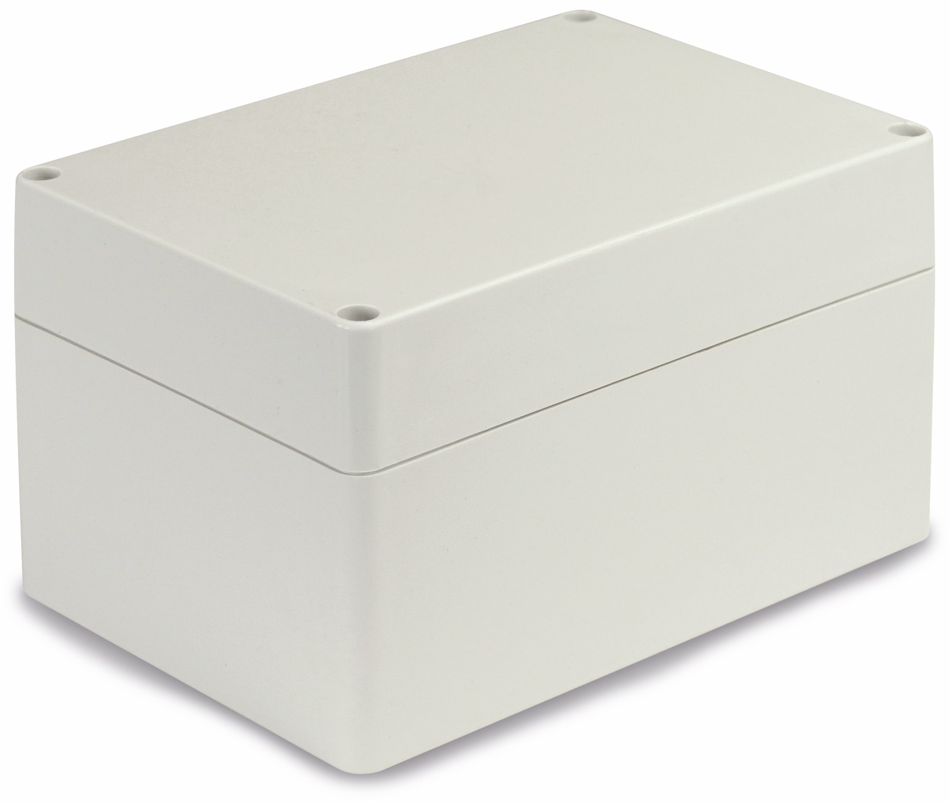 Modulgehäuse ABS, 160x110x90 mm, IP65, lichtgrau Modulgehäuse ABS, 160x110x90 mm, IP65, lichtgrau