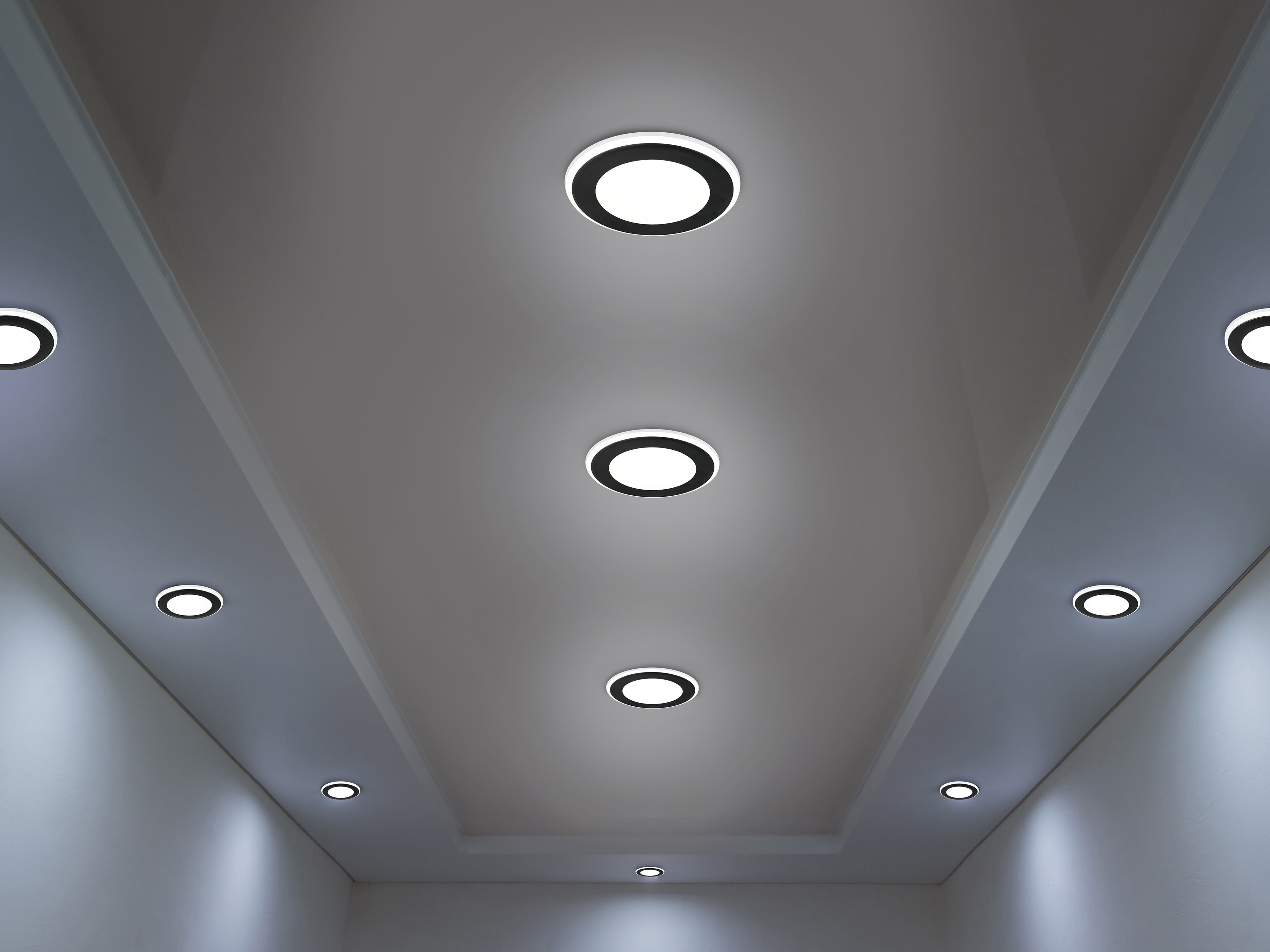 TRIO LED-Einbauleuchte Aura 652310132 schwarz, 5 W, 450 lm, 3000 K TRIO LED-Einbauleuchte Aura 652310132 schwarz, 5 W, 450 lm, 3000 K