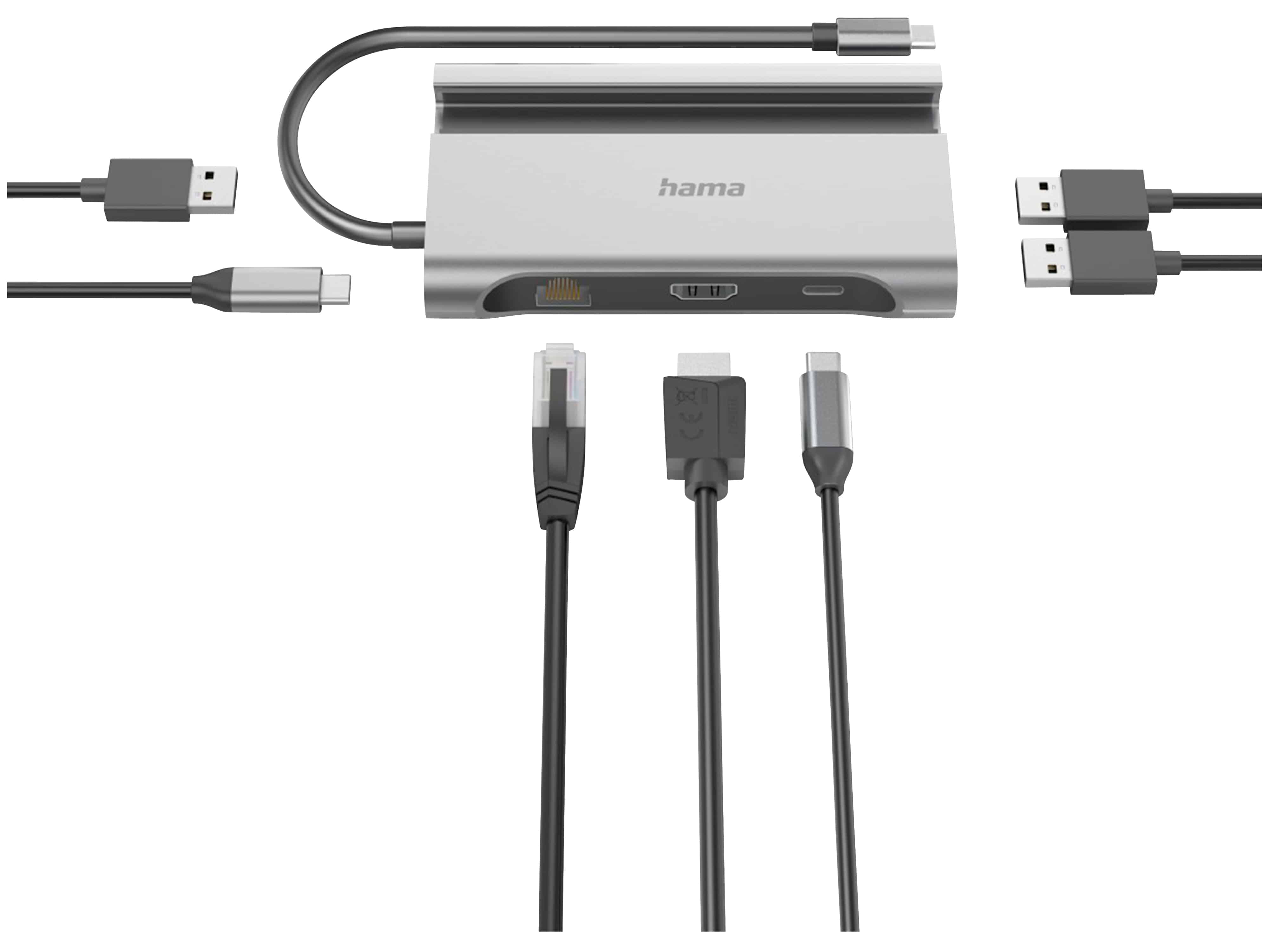 HAMA USB-C Hub Connect2Mobile V2