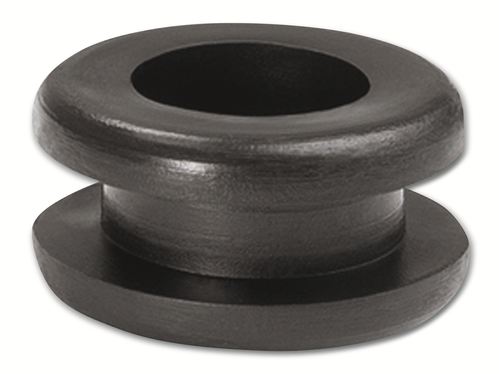 HELLERMANNTYTON Durchführungstülle, 633-02040, Schwarz, PVC, ∅ 10 mm, 1 Stück HELLERMANNTYTON Durchführungstülle, 633-02040, Schwarz, PVC, ∅ 10 mm, 1 Stück
