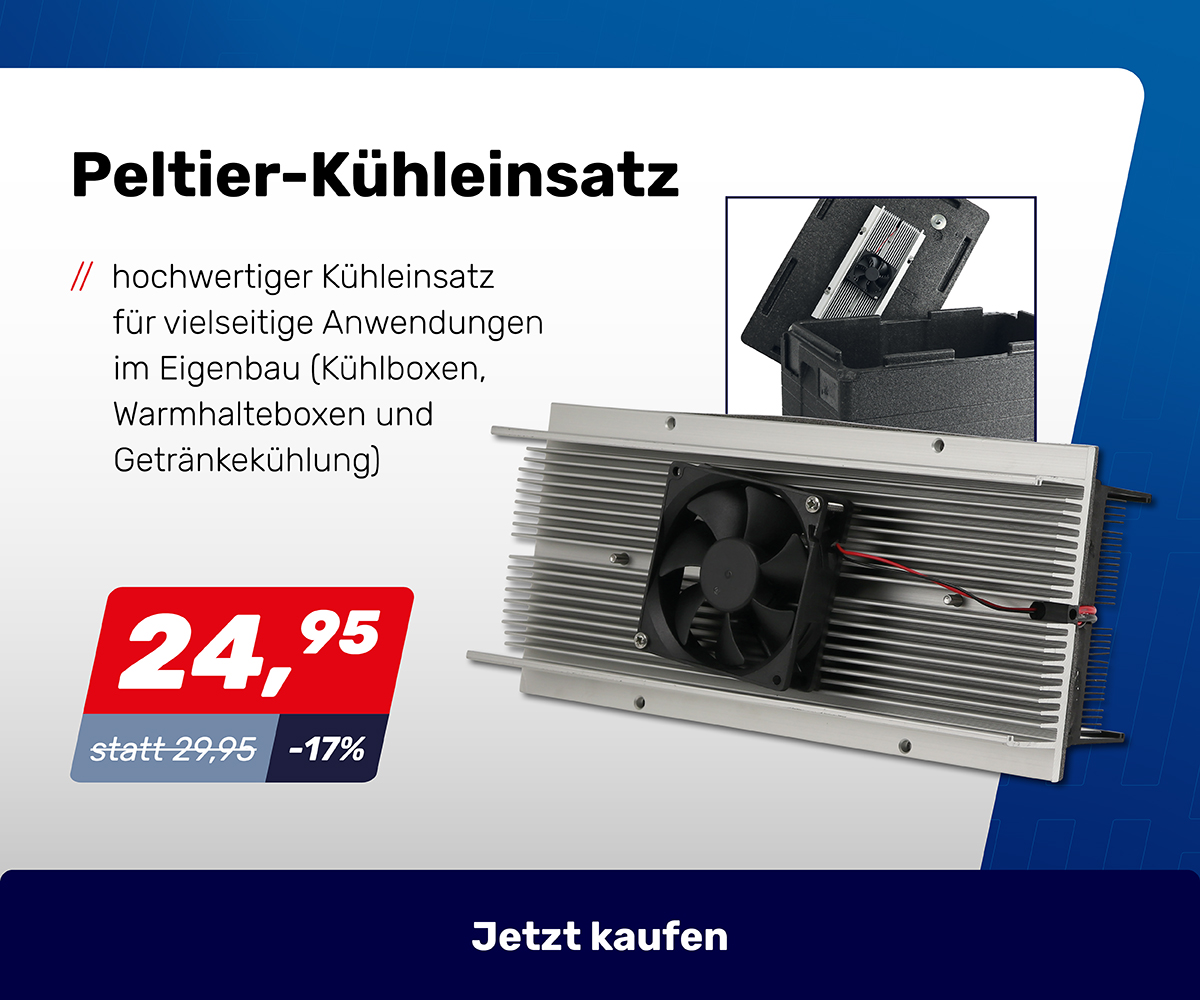 Peltier-Kühleinsatz