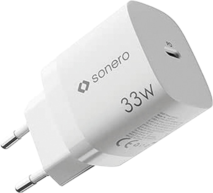 SONERO USB-C GaN Ladegerät X-PS111, 1 Port, 33W, weiß SONERO USB-C GaN Ladegerät X-PS111, 1 Port, 33W, weiß