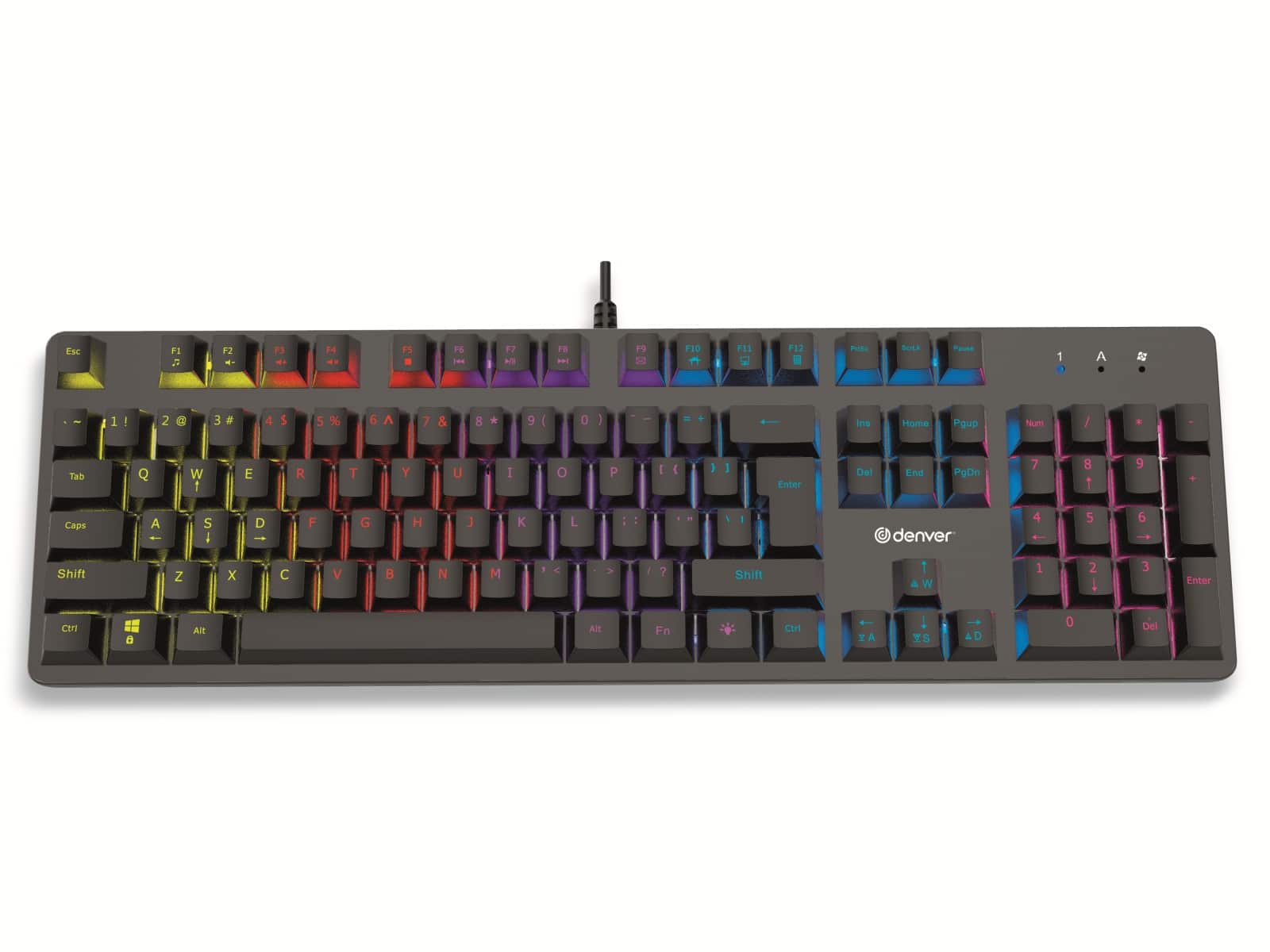 DENVER Gaming-Tastatur GKK-330DE