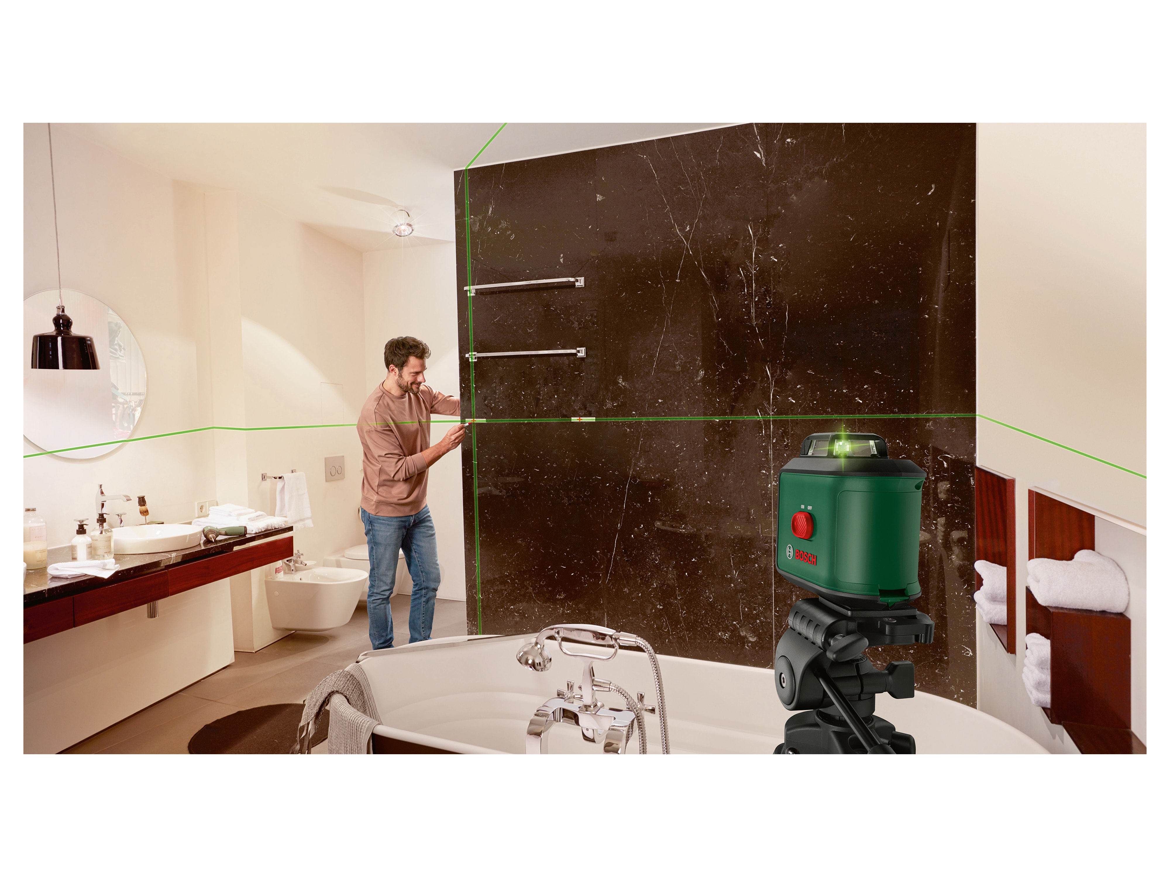 BOSCH Kreuzlinien-Laser UniversalLevel 360, 0603663EZ0