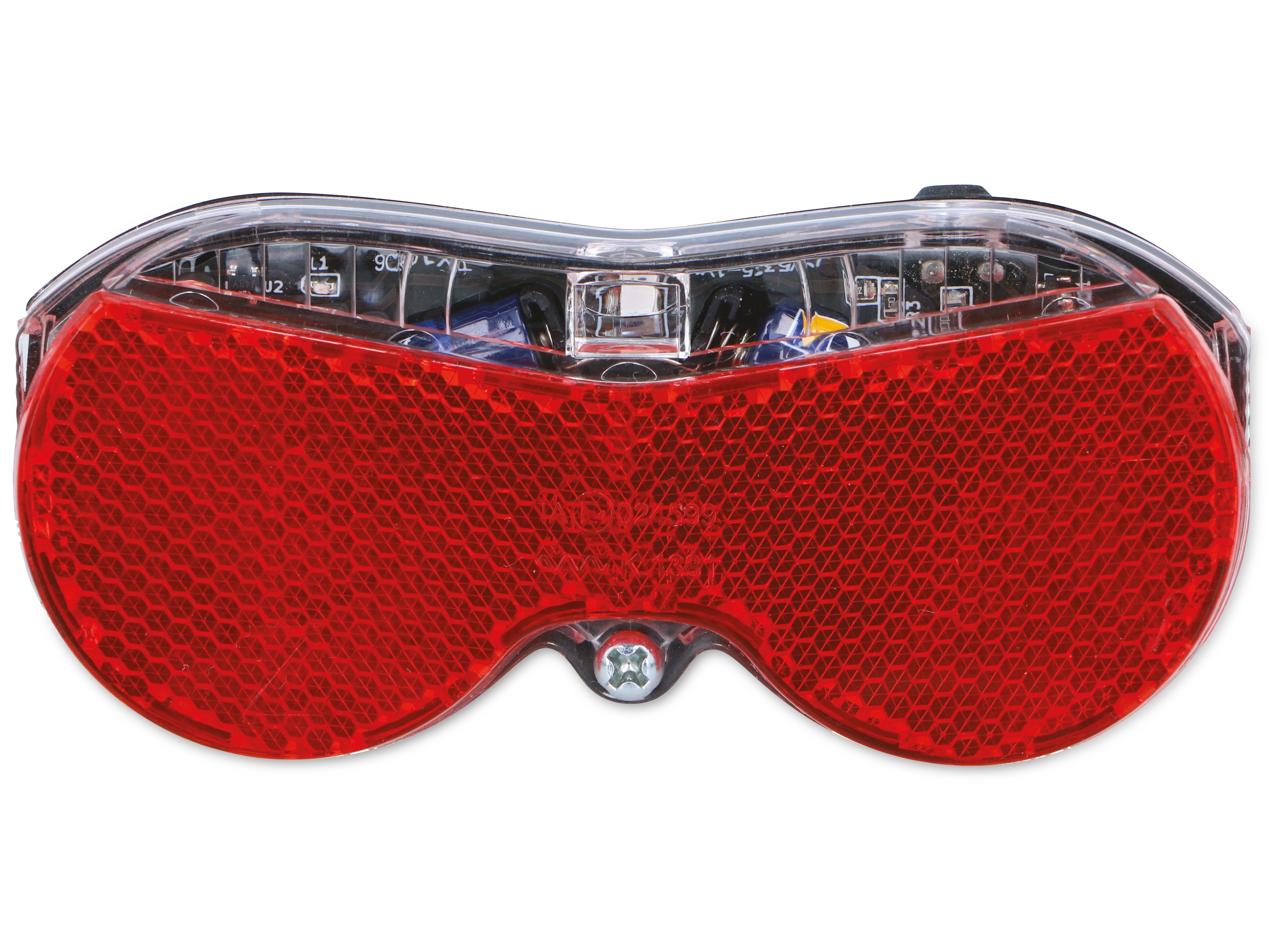 DUNLOP Fahrradrücklicht, 3 LEDs, batteriebetrieben, Reflektor DUNLOP Fahrradrücklicht, 3 LEDs, batteriebetrieben, Reflektor