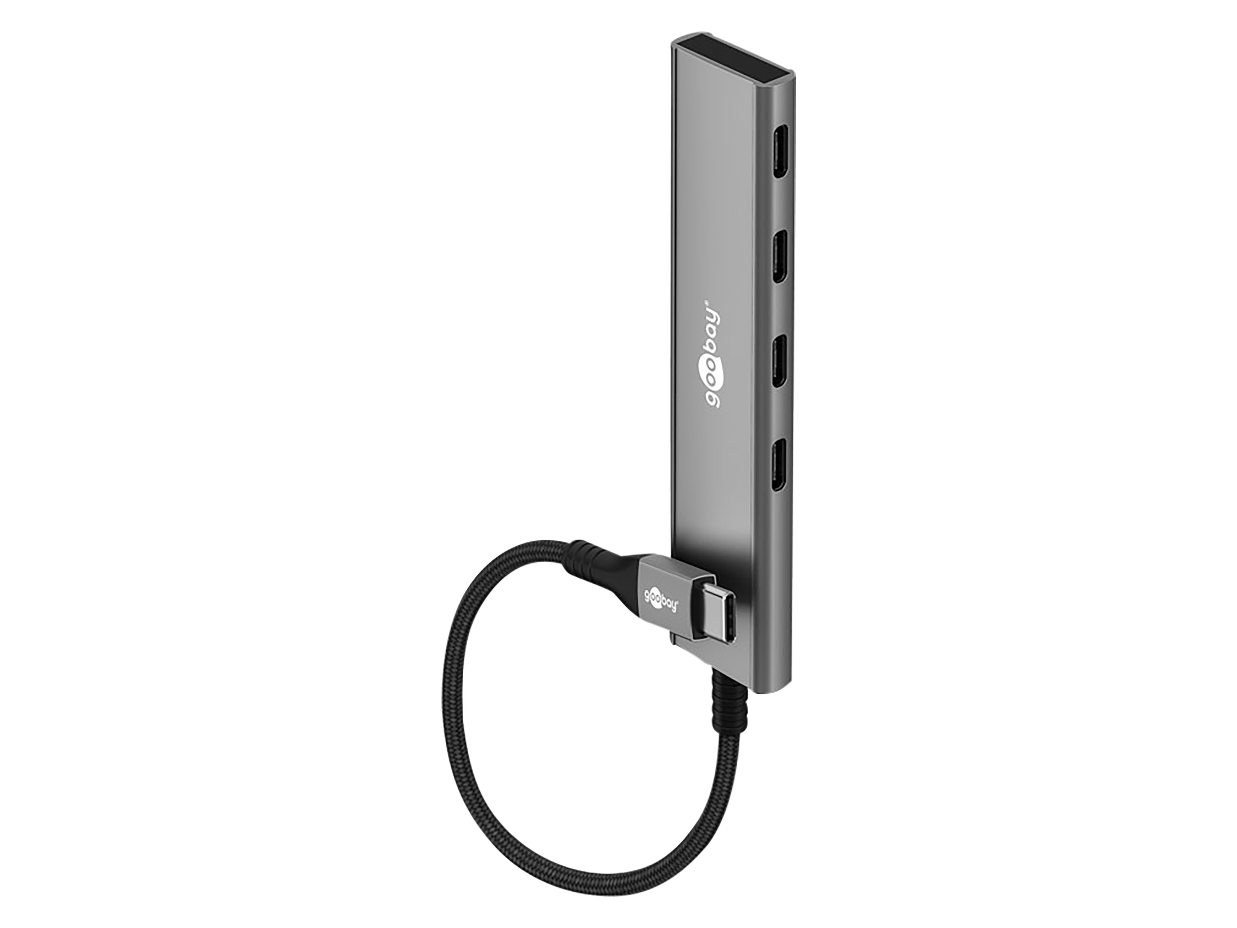 GOOBAY USB-C Hub 76564 Slim 4 Port USB-C auf USB-C 5 Gbit/s GOOBAY USB-C Hub 76564 Slim 4 Port USB-C auf USB-C 5 Gbit/s