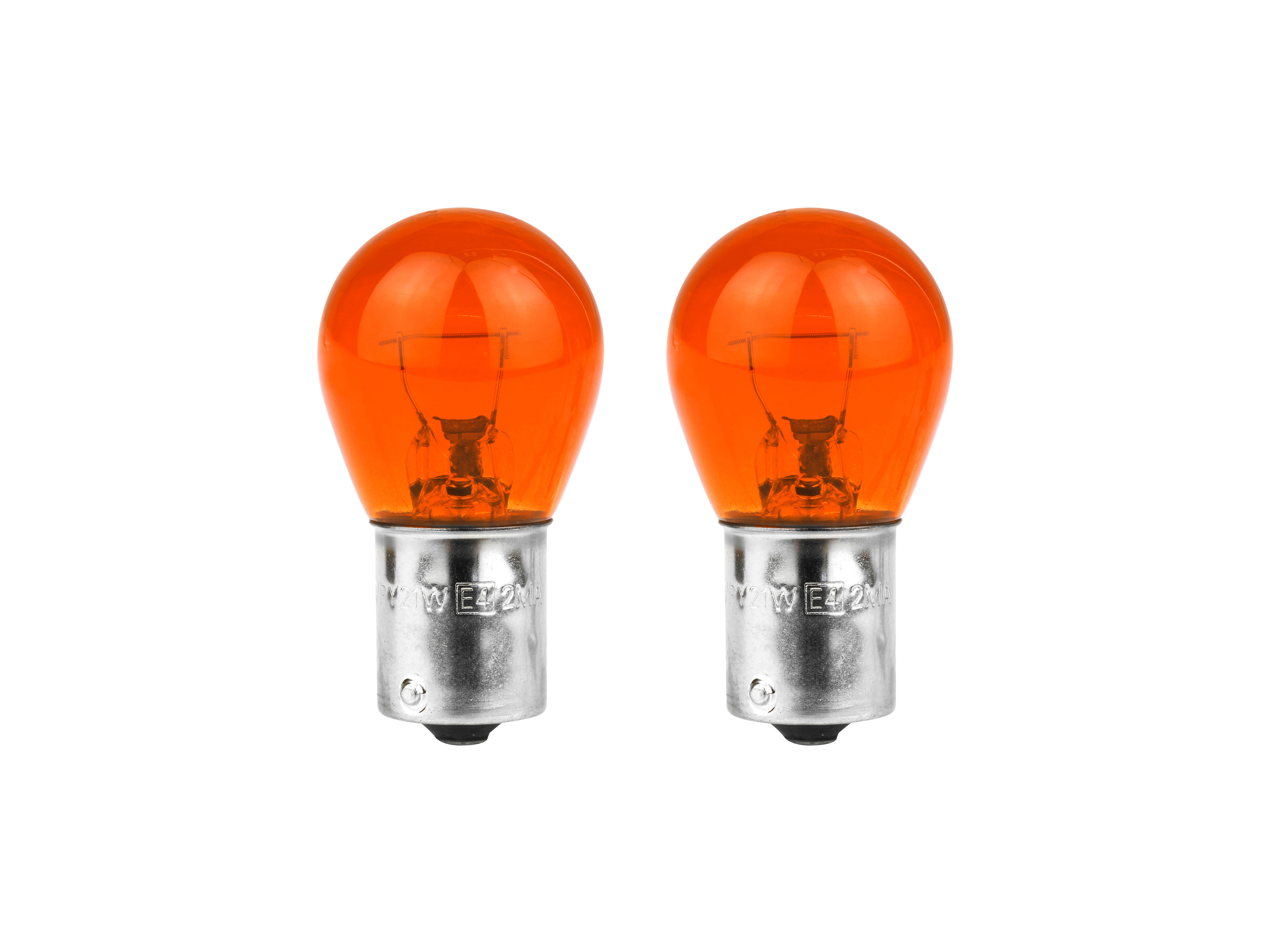 APA Glühlampe, 13306, 12 V, 21 W, BAU15S, orange, 2 Stück APA Glühlampe, 13306, 12 V, 21 W, BAU15S, orange, 2 Stück