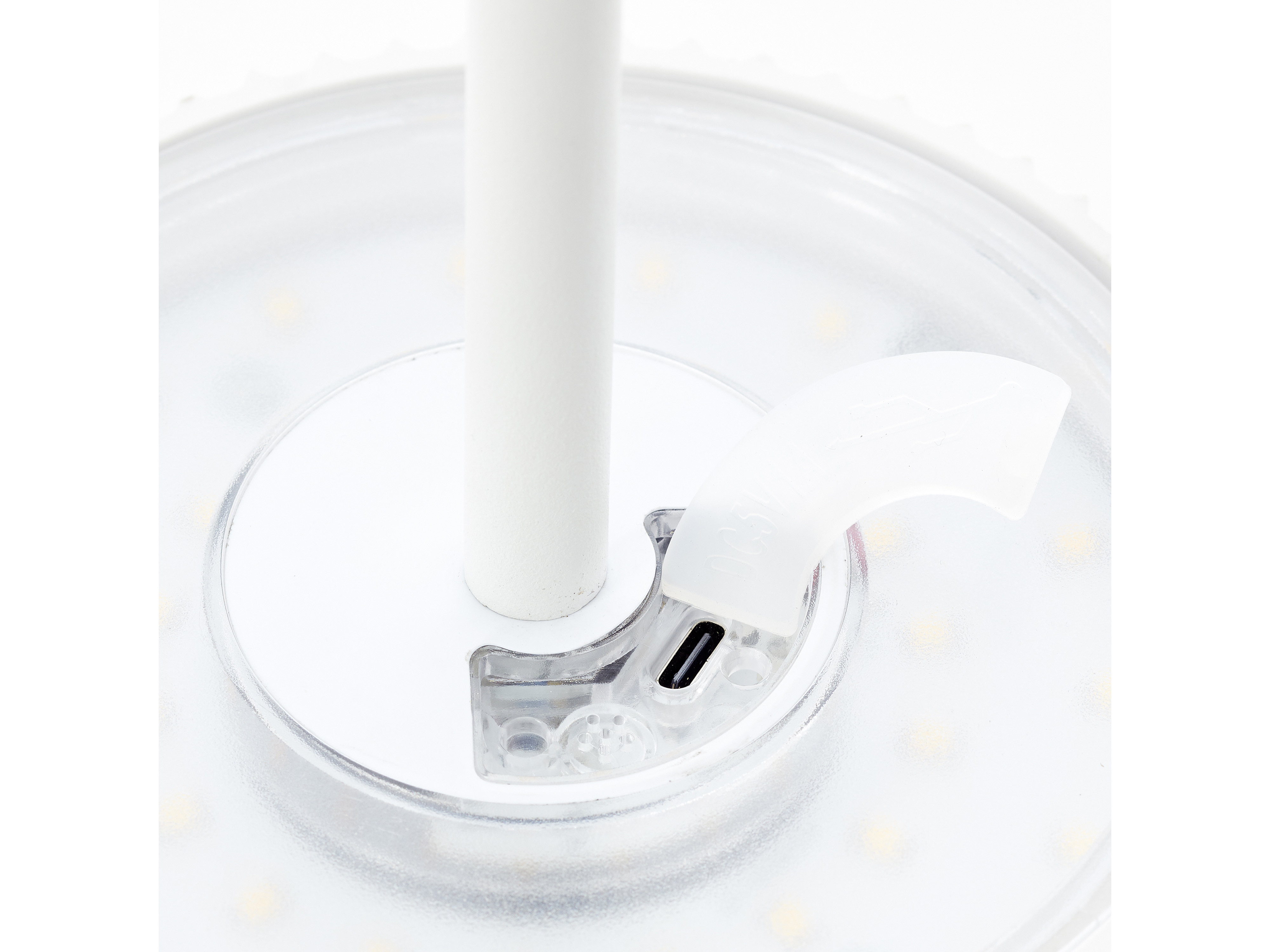 BRILLIANT LED-Akku-Stehleuchte Macobo, 3,4W, 340lm, 3000K, weiß