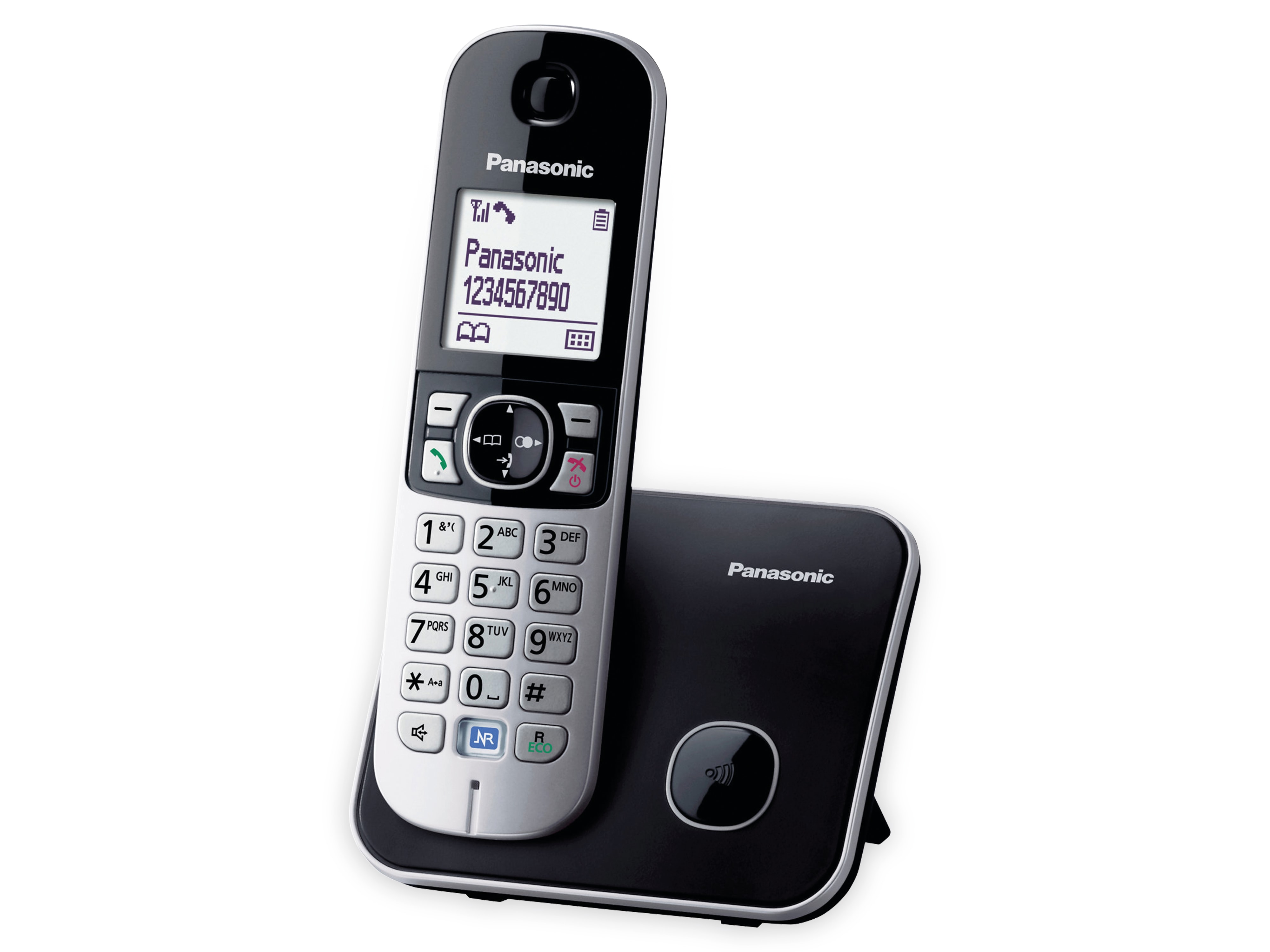 PANASONIC DECT-Telefon KX-TG6811Gs, perlsilber