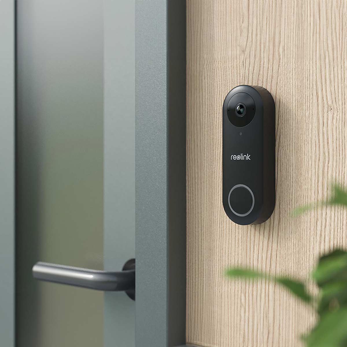 REOLINK Türklingel mit Kamera D340W, außen, schwarz