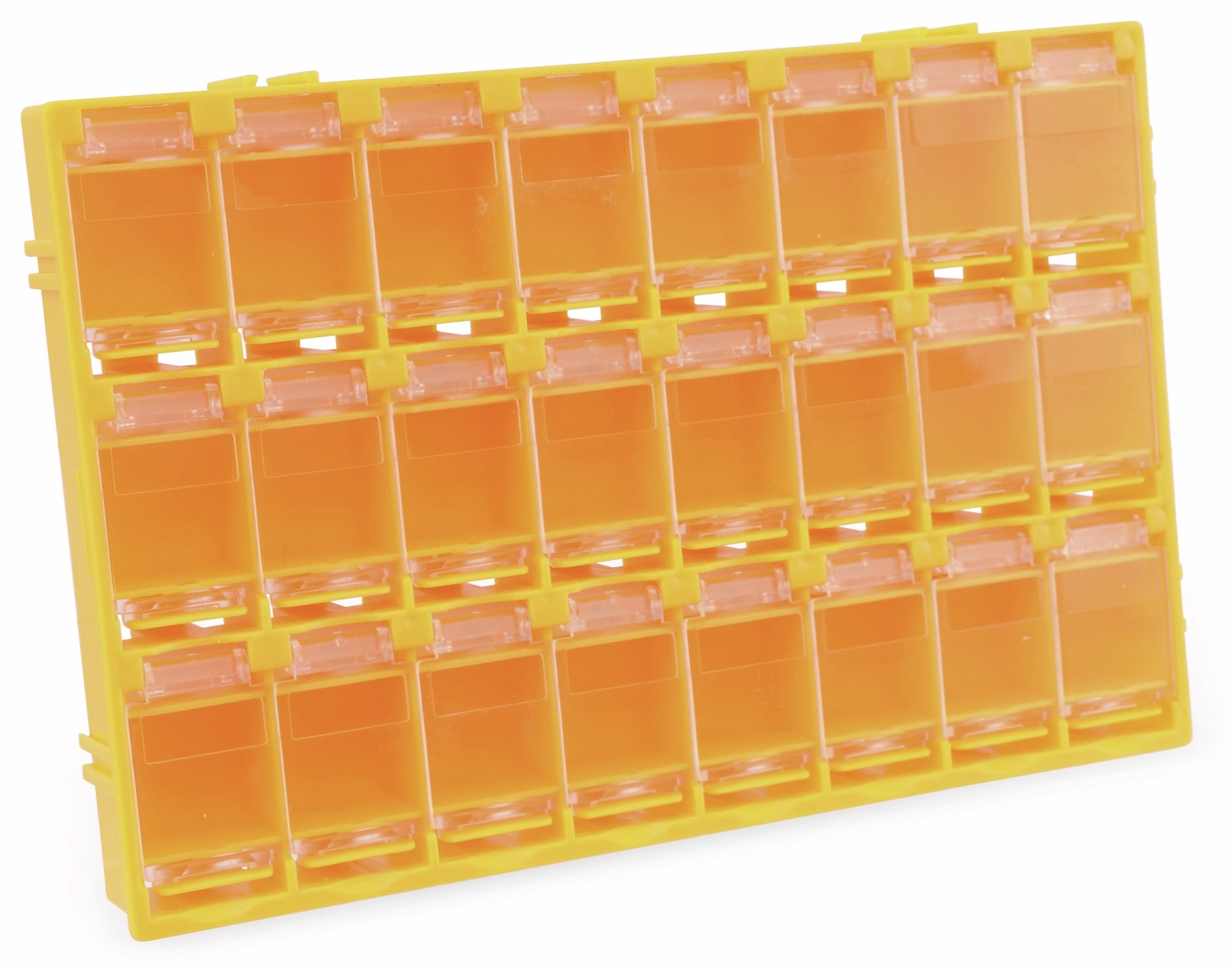 SMD-Systemcontainer T-156, 24-fach, orange SMD-Systemcontainer T-156, 24-fach, orange