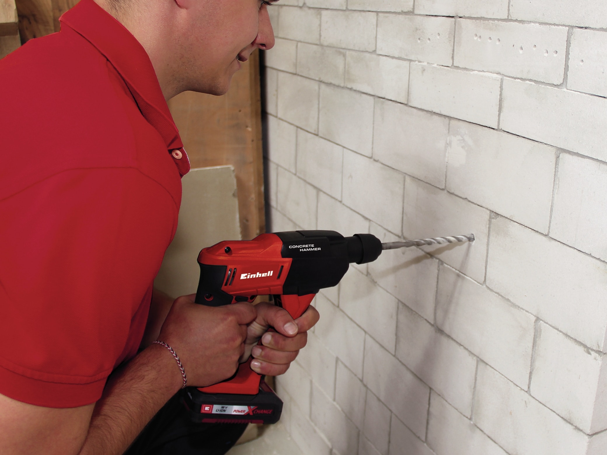 EINHELL Akku-Bohrhammer 4513812, TE-HD 18 Li Solo