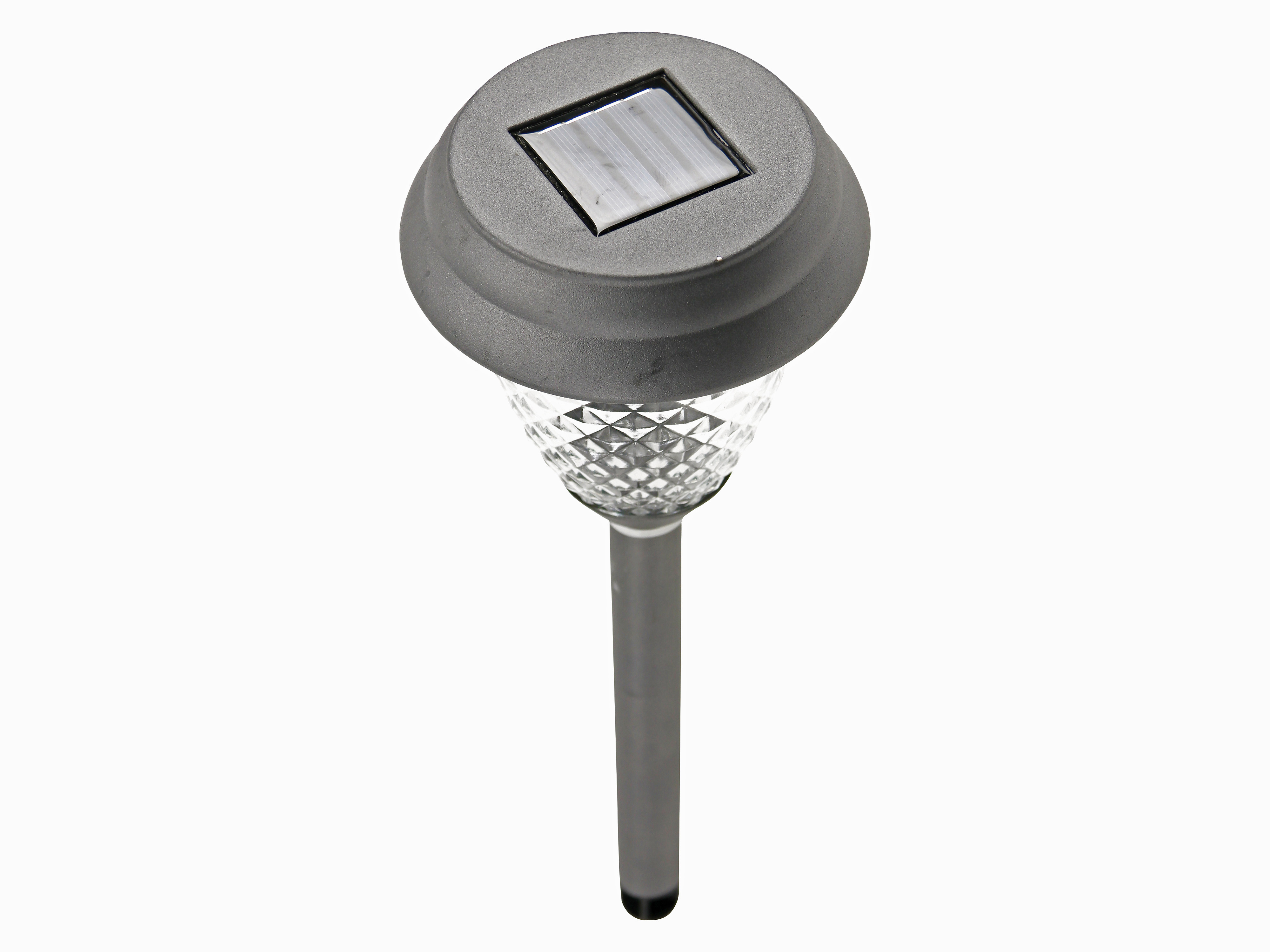 LED-Solargartenleuchte, grau, 41 cm