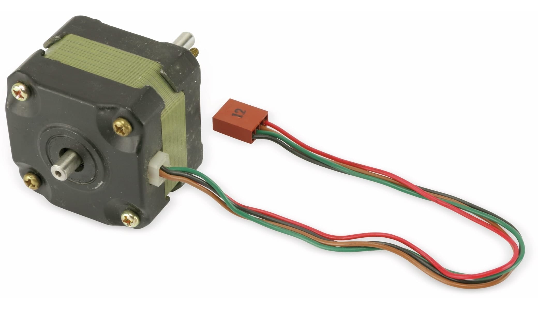 Schrittmotor, TANDON, KP4M2-203, 12 V-, 0,15 A, 1,8 °