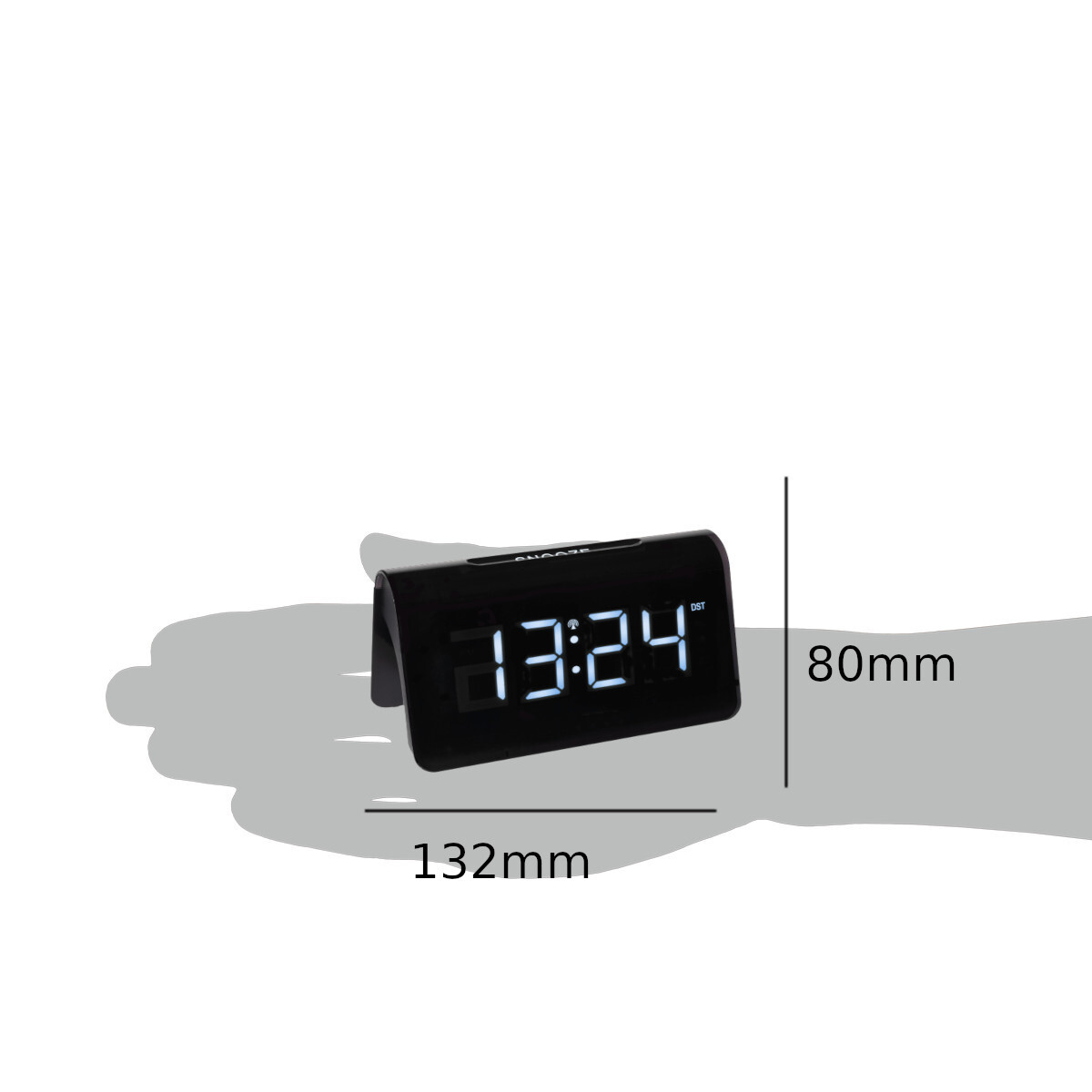 TFA Digitaler Funkwecker 60.2543.02, ICON