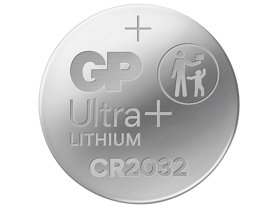 GP Ultra Plus, CR2032 Lithium Knopfzelle, 3 V, 20 Stück