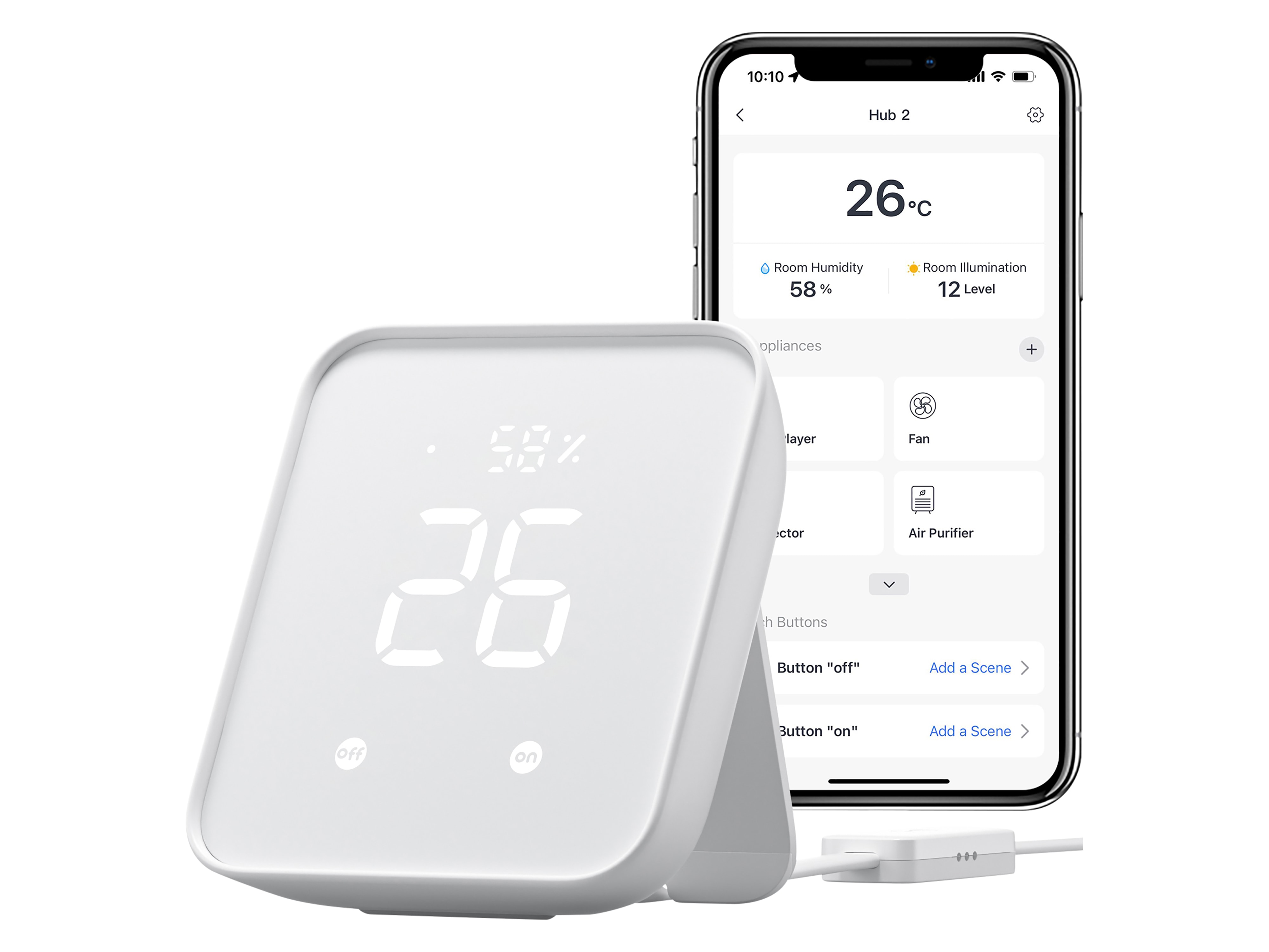 SWITCHBOT WLAN Thermometer Hygrometer, SWITCHBOT SWITCHBOT WLAN Thermometer Hygrometer, SWITCHBOT