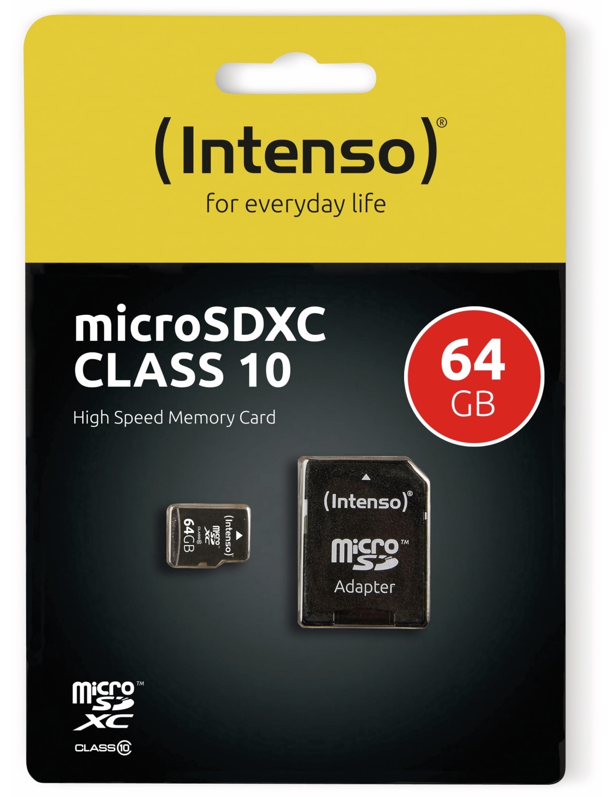 INTENSO MicroSDXC Card 3413490, 64 GB