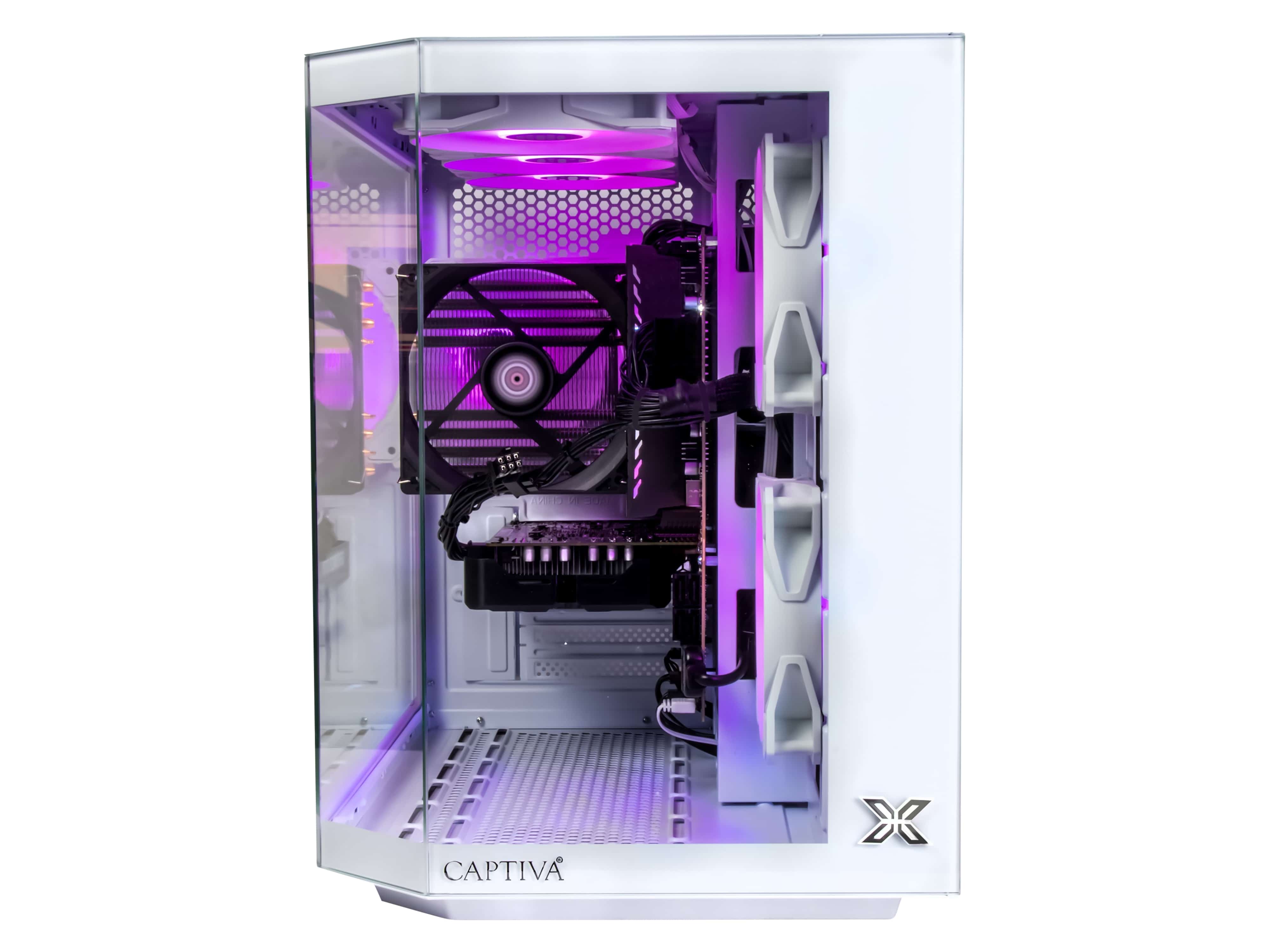 CAPTIVA Gaming-PC R88-438 Advanced Gaming AMD Ryzen™ 5 5500, 16 GB DDR4, 1 TB M.2 SSD NVME