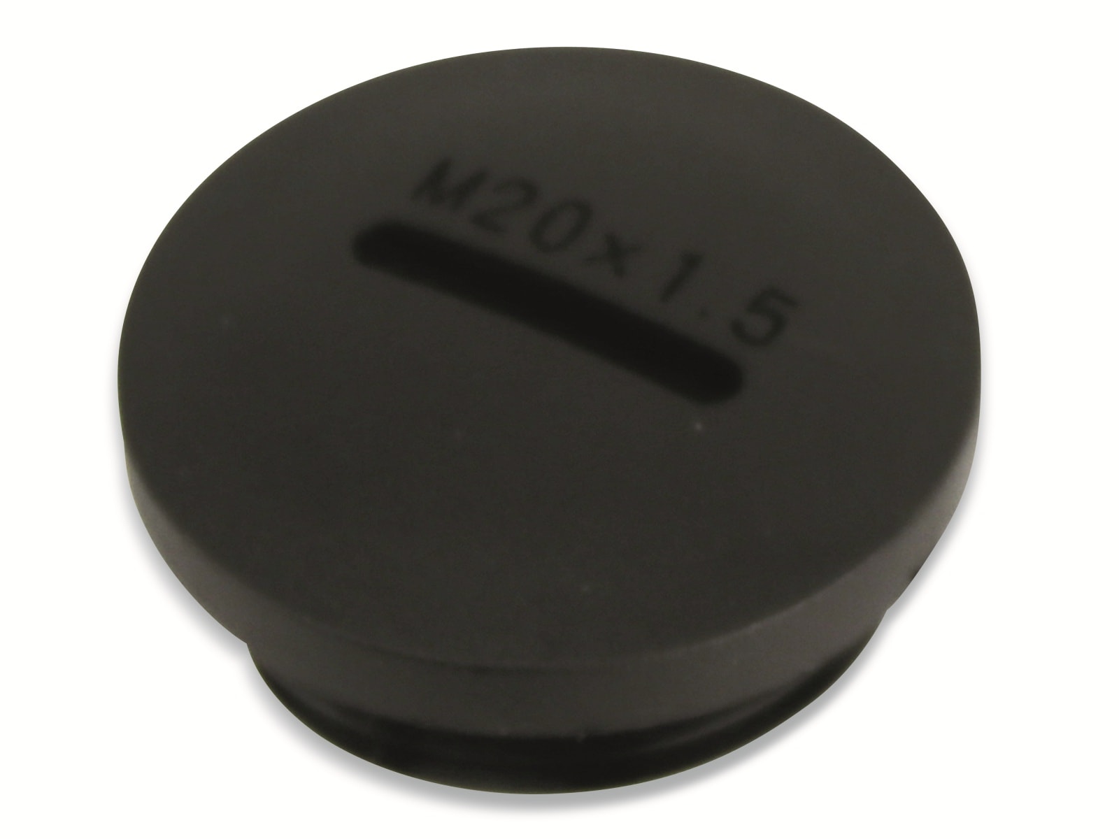 KSS Verschlussschraube, metrisch, M20, schwarz