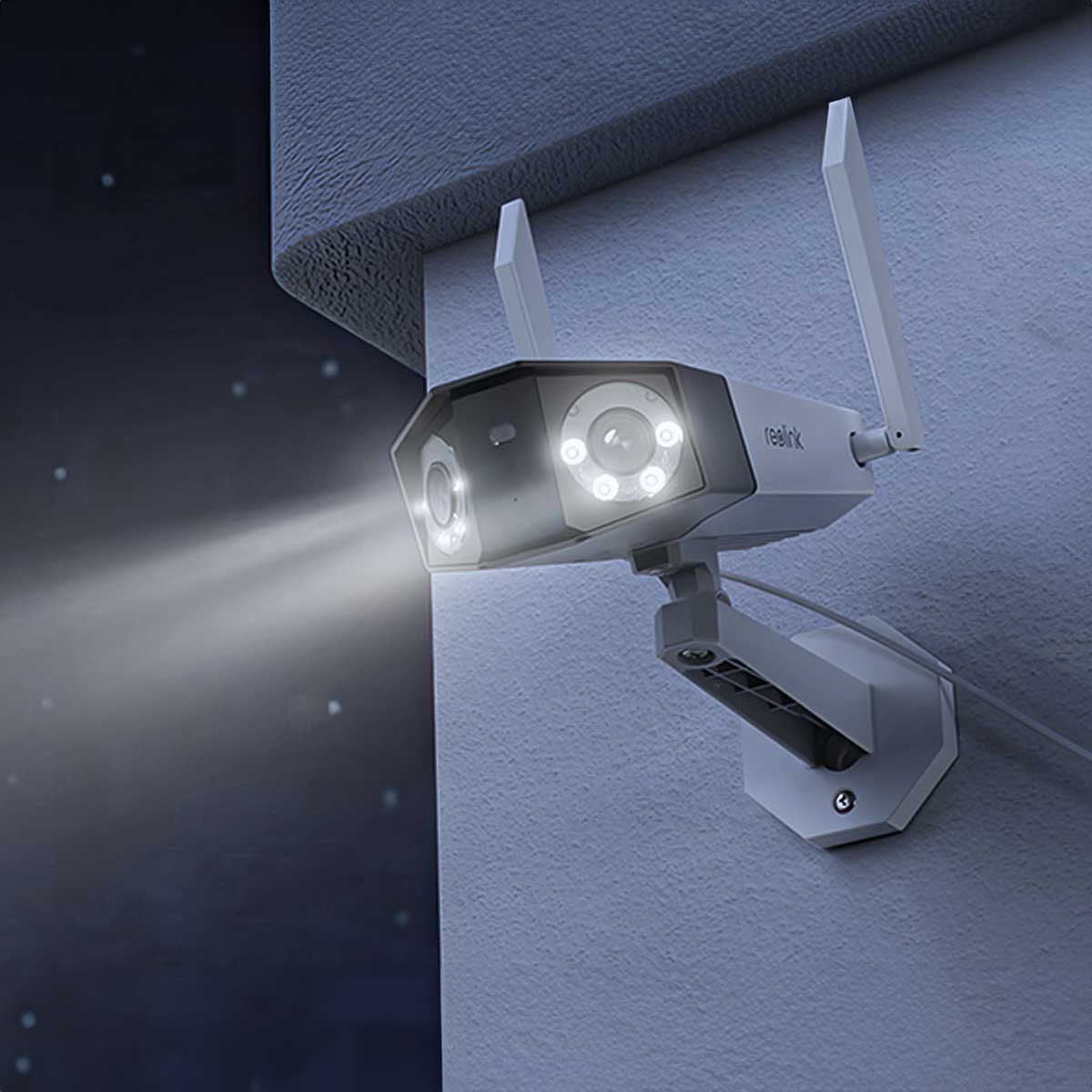 REOLINK Überwachungskamera Duo Series, W730 (WiFi 6), außen, weiß