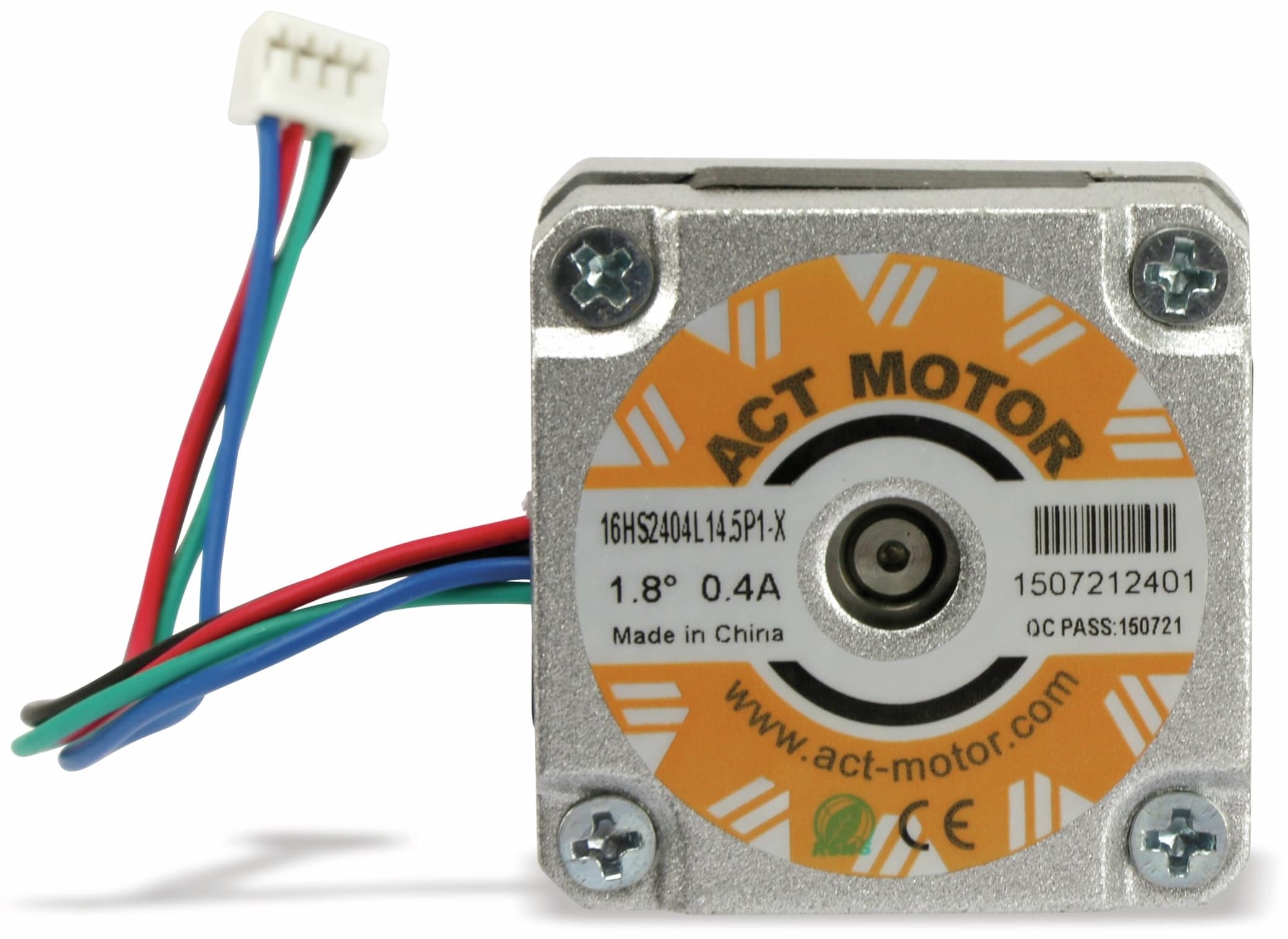 ACT MOTOR Schrittmotor 16HS2404L14.5P1-X 1,8°, 2 Phasen, 8,4 V ACT MOTOR Schrittmotor 16HS2404L14.5P1-X 1,8°, 2 Phasen, 8,4 V