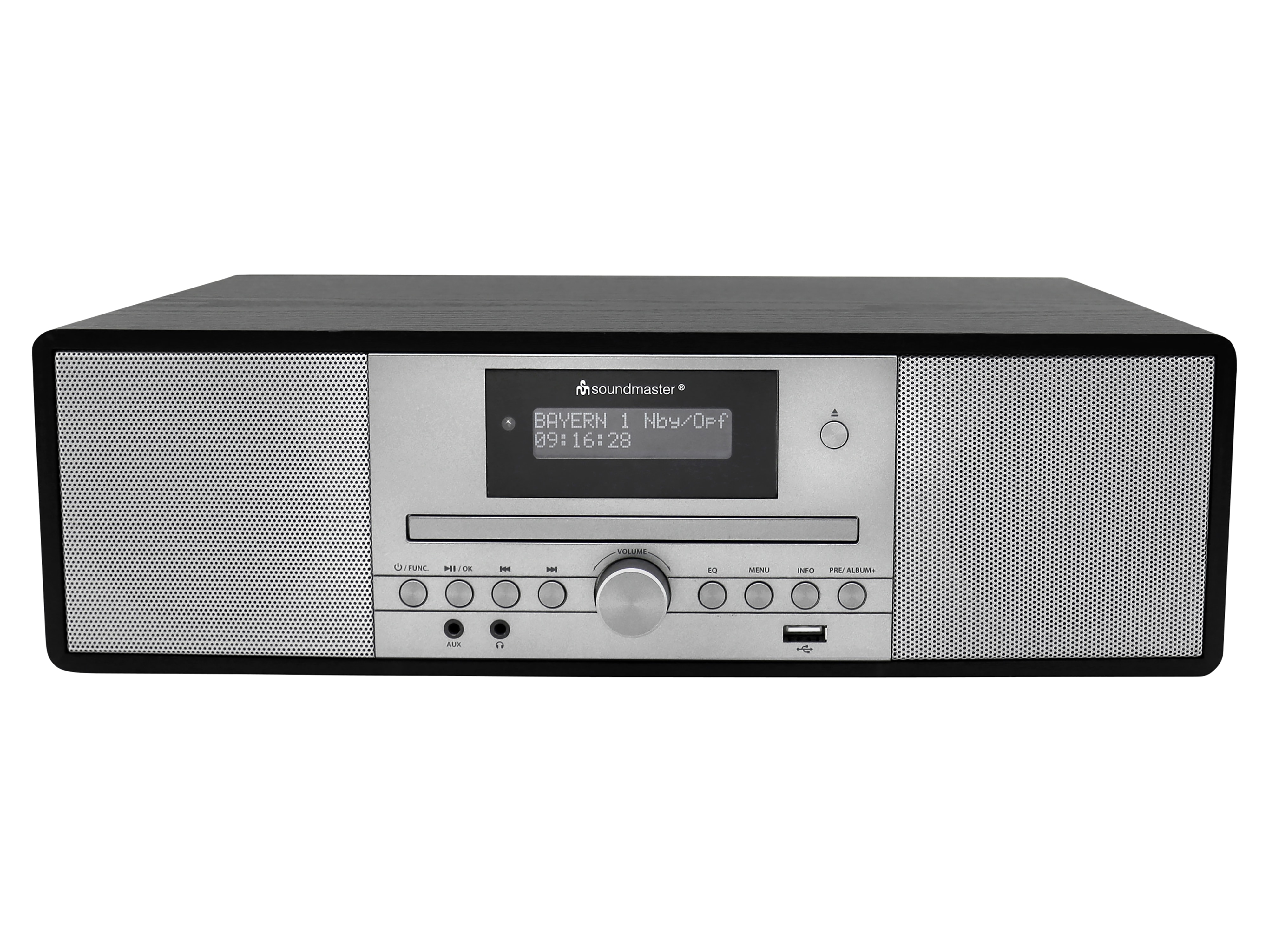 SOUNDMASTER Stereo-Musikcenter DAB980SW, DAB+/UKW, CD, MP3, USB, BT