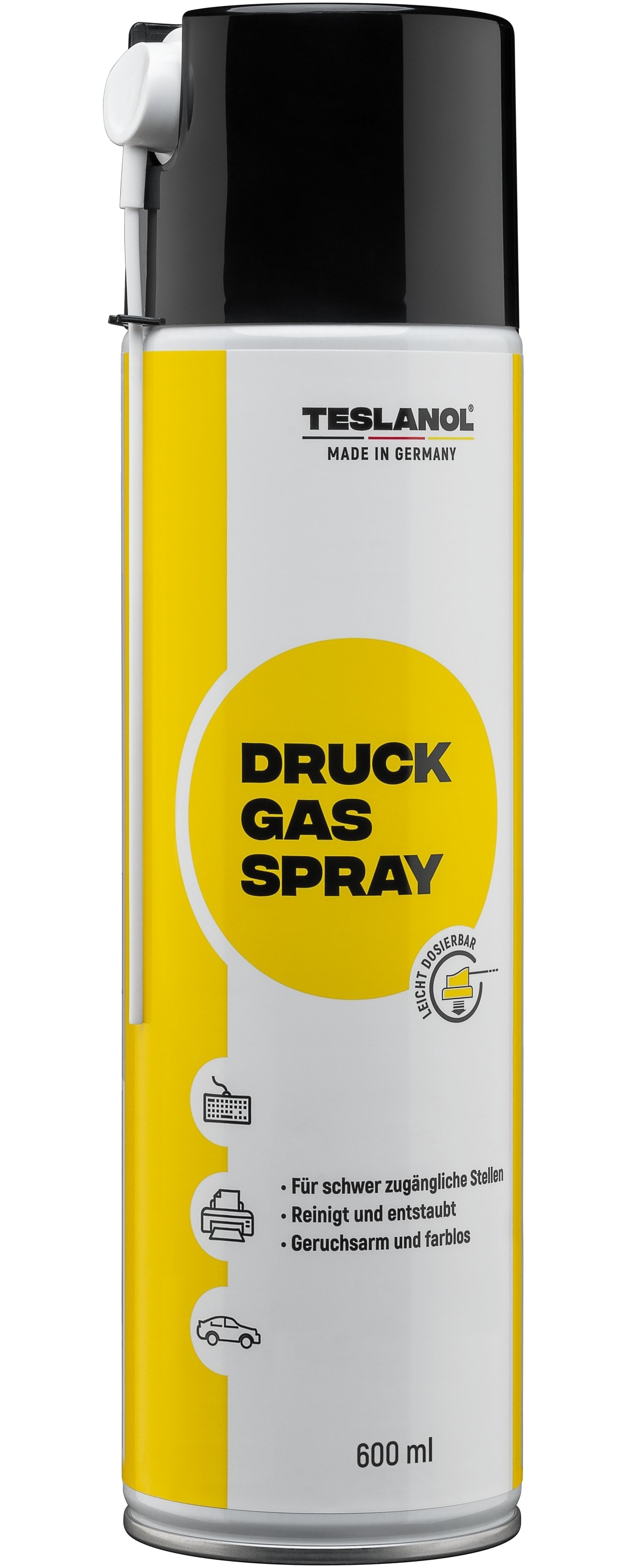 TESLANOL Druckluftspray 49752, 600 ml, 4 Stück TESLANOL Druckluftspray 49752, 600 ml, 4 Stück