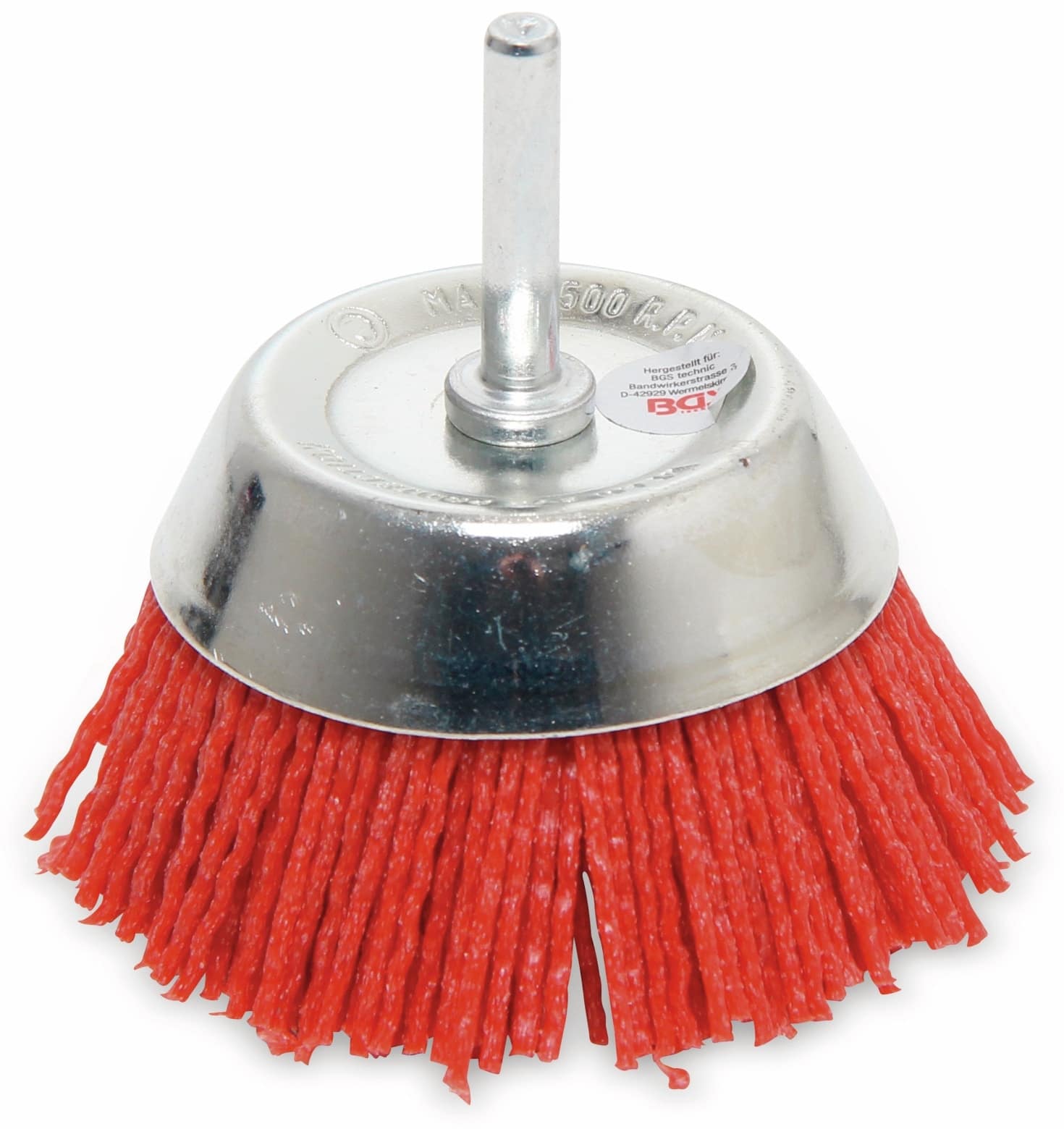 BGS TECHNIC Topfbürste, für Bohrmaschine und Akkuschrauber, Ø 75 mm, Nylon BGS TECHNIC Topfbürste, für Bohrmaschine und Akkuschrauber, Ø 75 mm, Nylon
