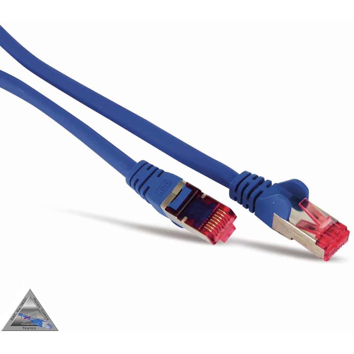 S-IMPULS CAT.6a Patchkabel, halogenfrei, GHMT zertifiziert, 2 m, blau S-IMPULS CAT.6a Patchkabel, halogenfrei, GHMT zertifiziert, 2 m, blau