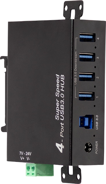 LOGILINK USB-Hub UA0443 4-Port Industrie