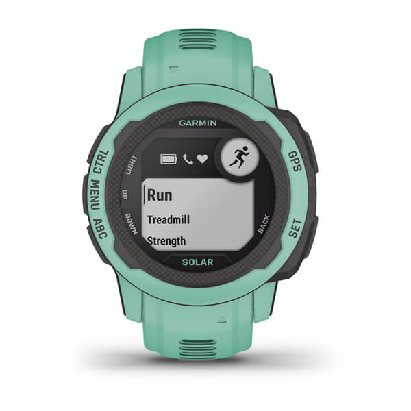 GARMIN Smartwatch Instinct 2S Solar Pastellgrün