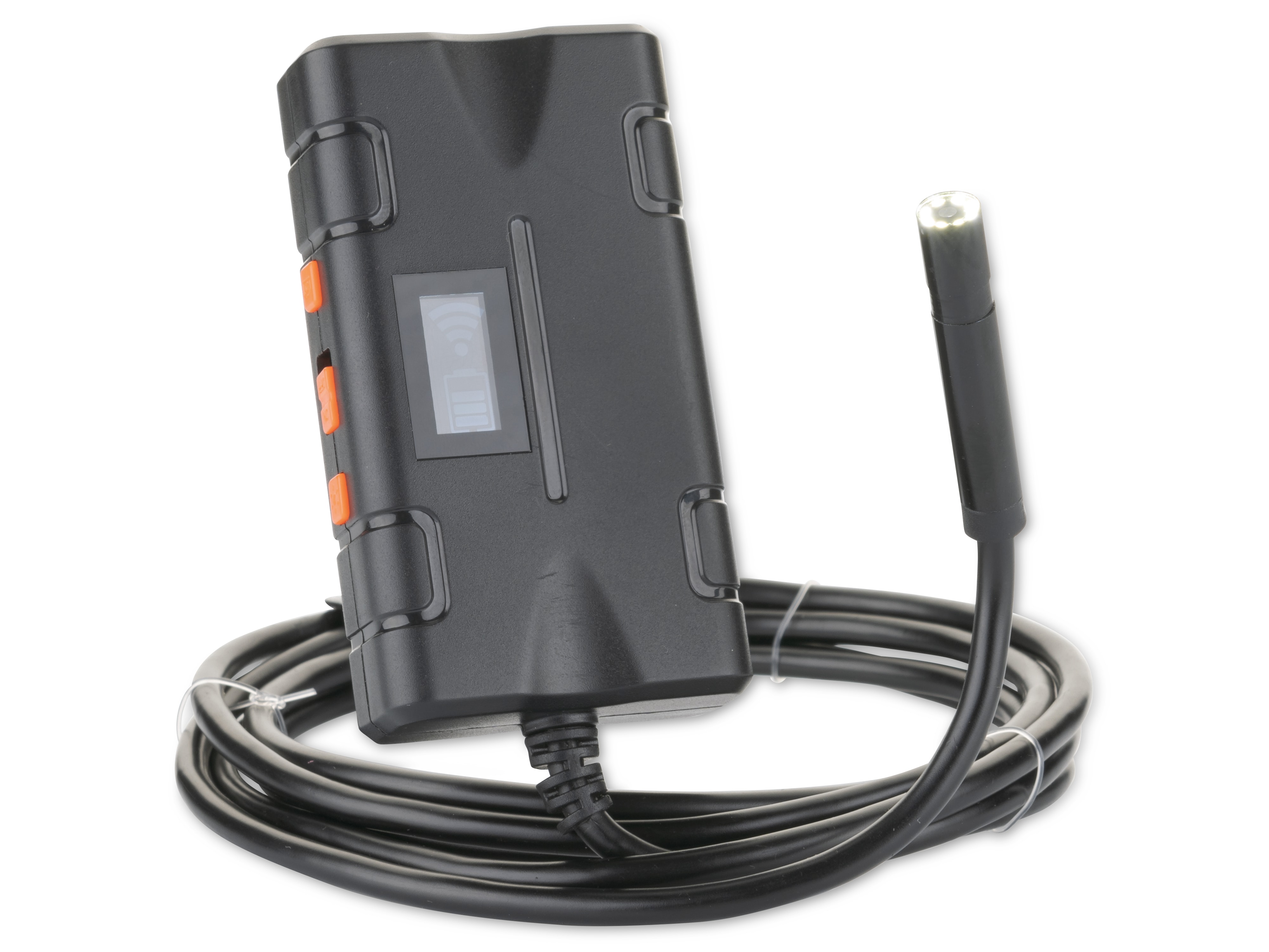 PREMIUMBLUE Wifi USB Endoskop-Kamera EC02 mit Akku, 2560x1920, 2 m