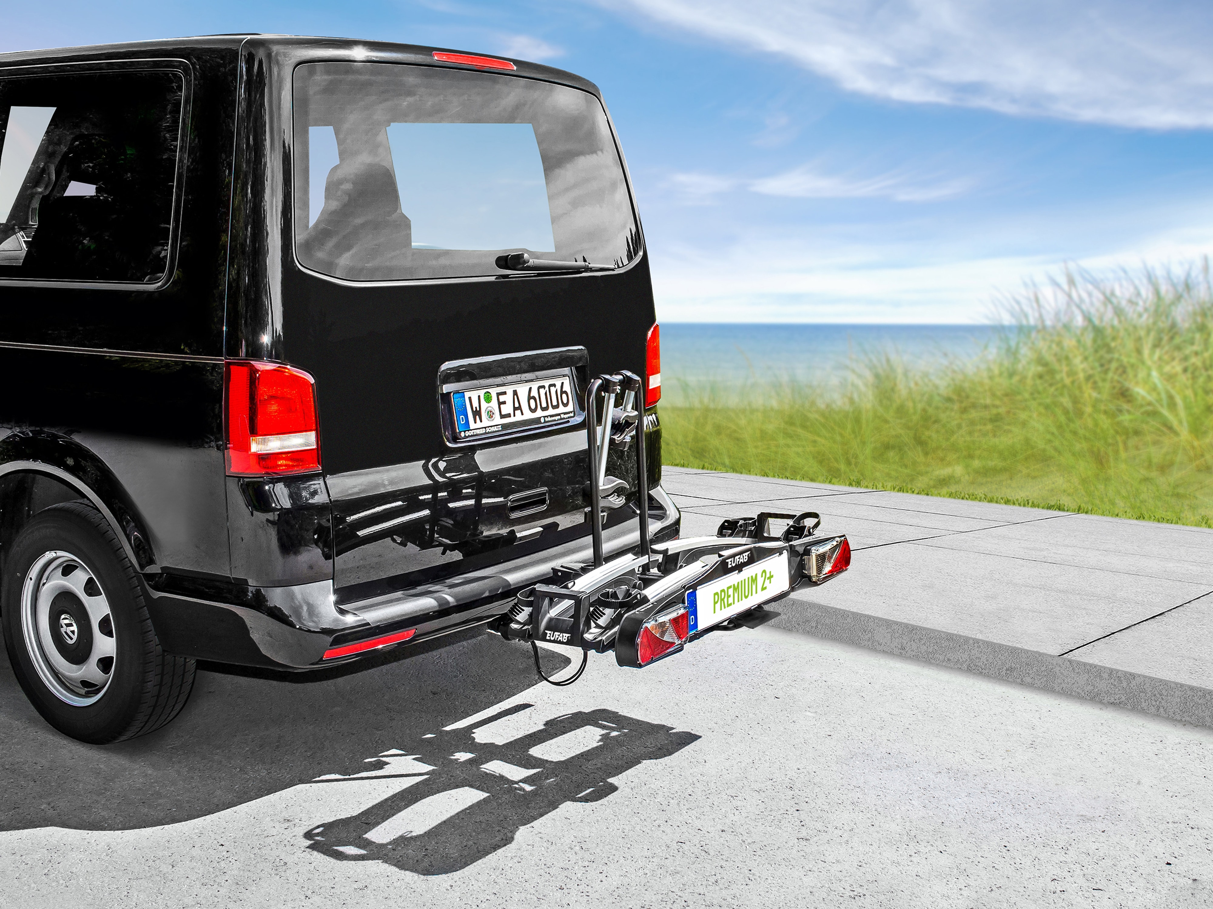 EUFAB Fahrradträger PREMIUM PLUS 2, 11523, für 2 Fahrräder