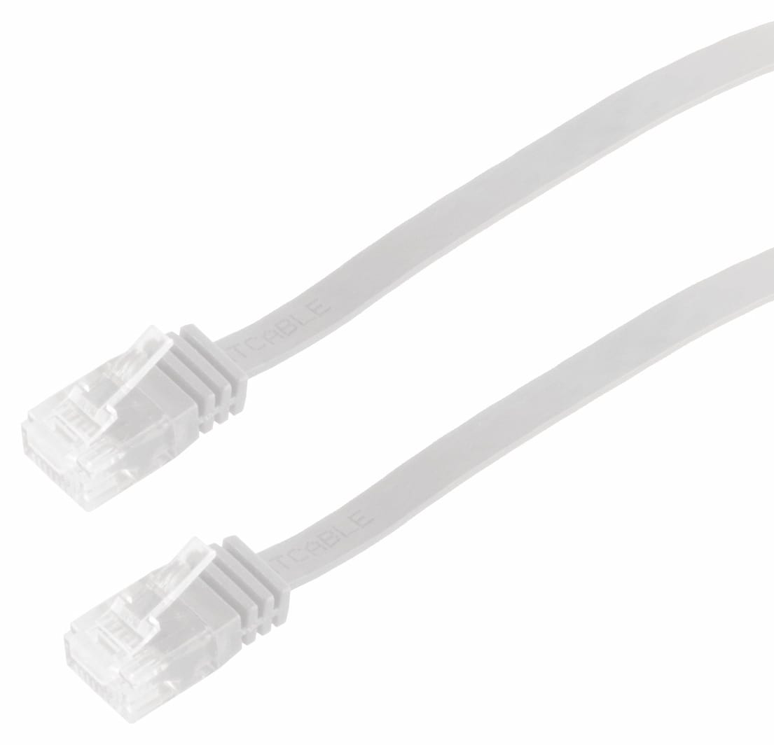 S-IMPULS CAT.6 Patchkabel, 15 m, weiß