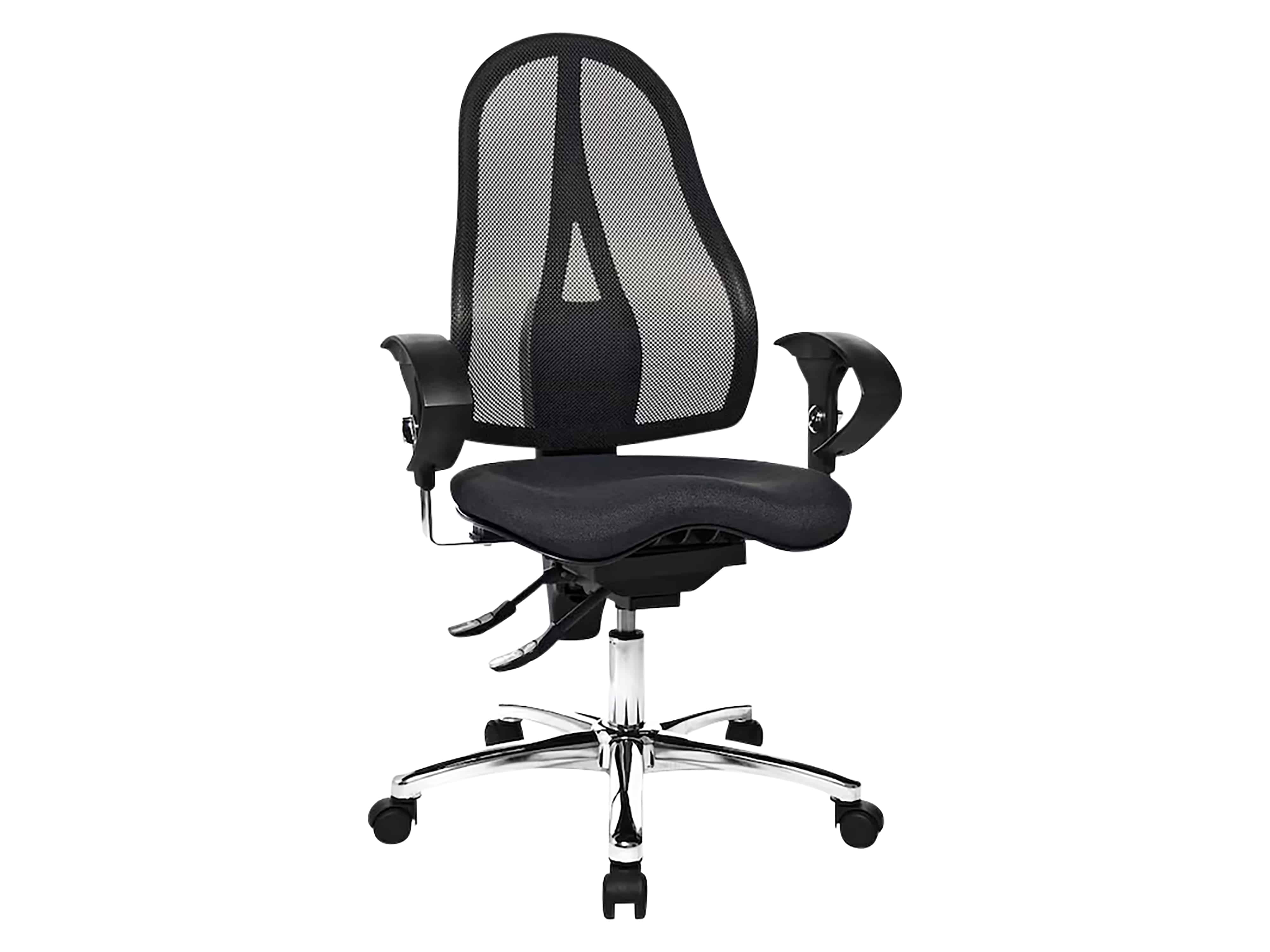 TOPSTAR Bürostuhl Sitness 15 schwarz inkl. Armlehnen