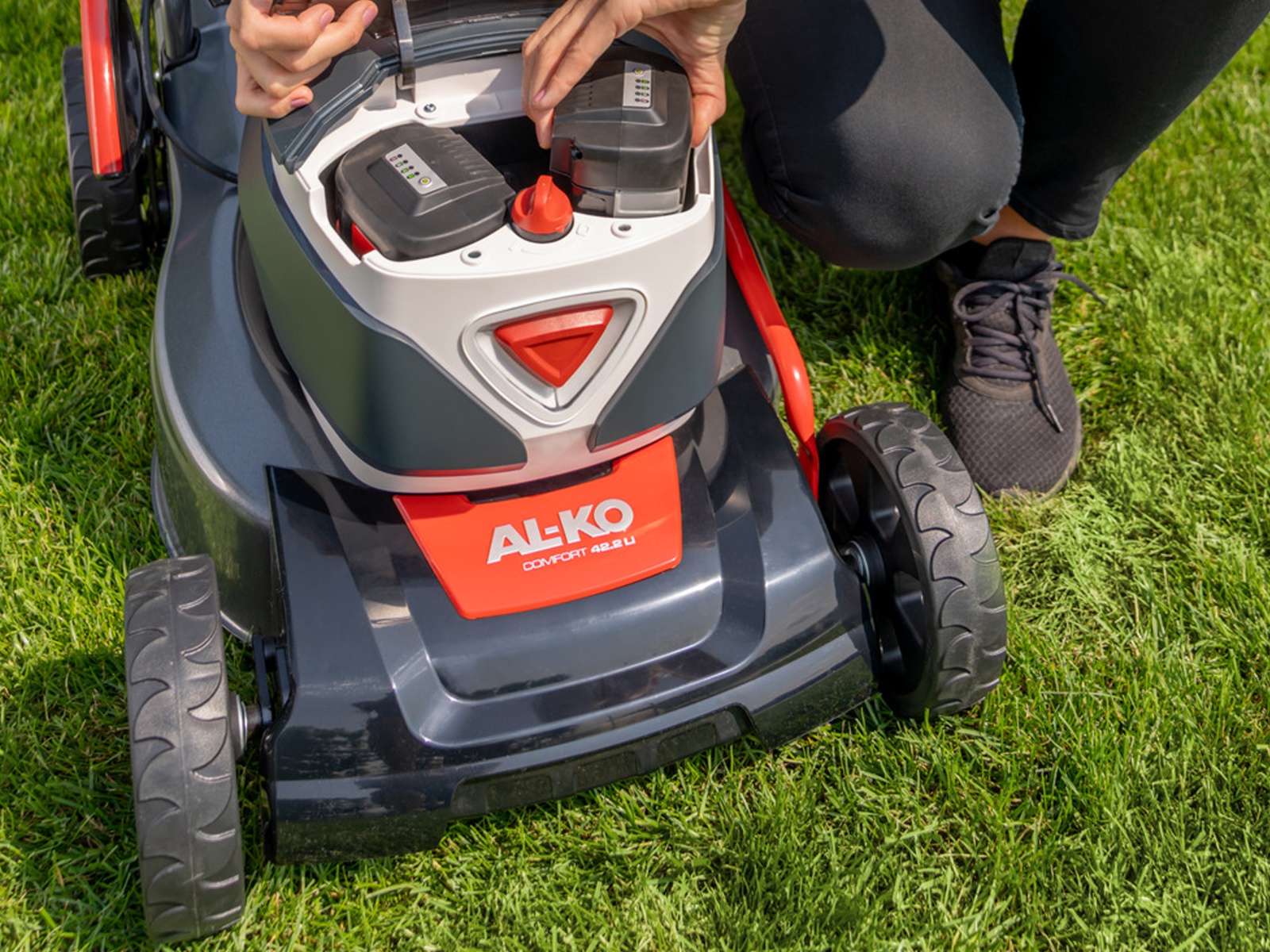 AL-KO Akku-Rasenmäher, 42.2 Li COMFORT, 1x Akku 4,0 Ah + Ladegerät