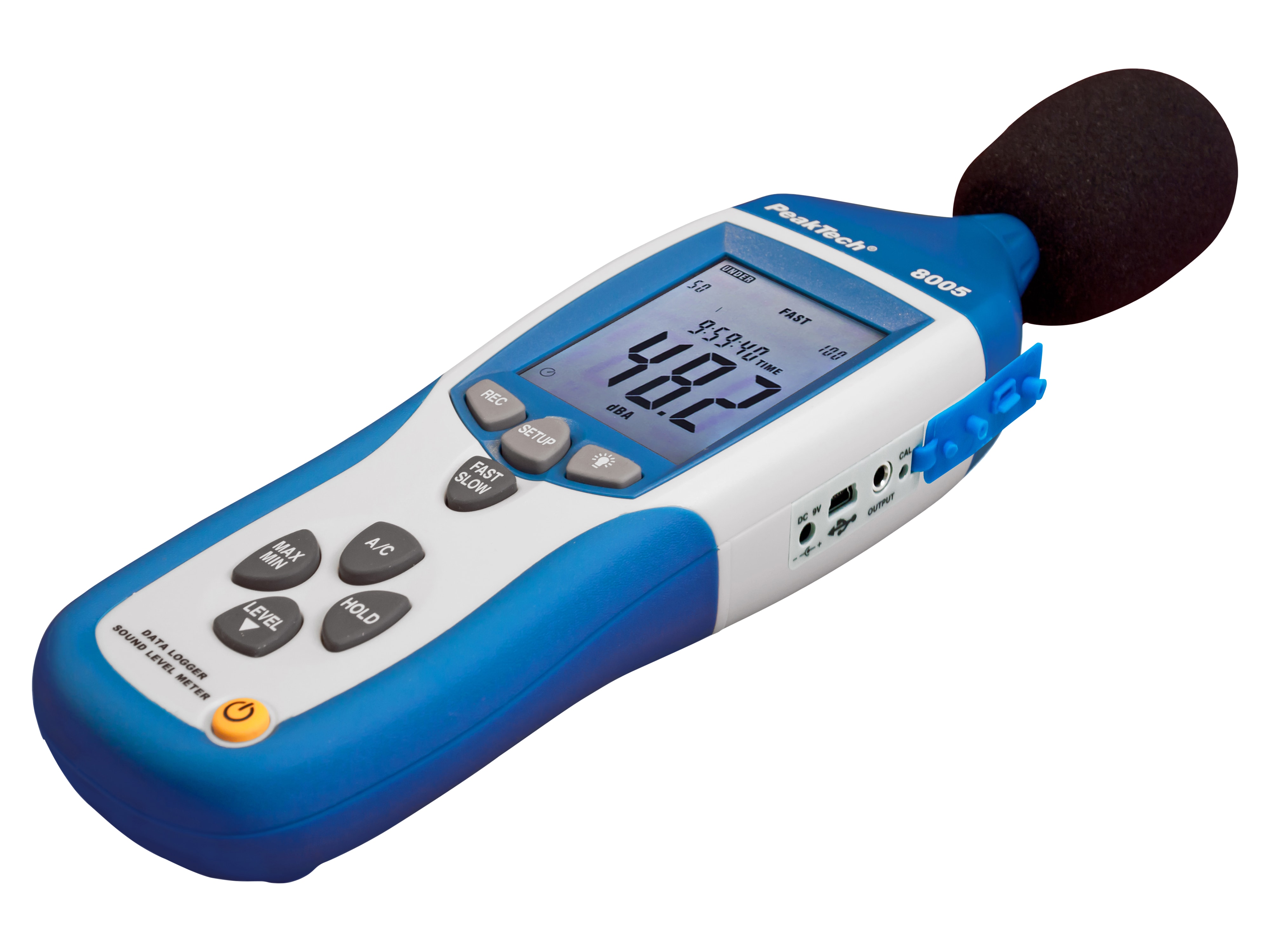 PEAKTECH Schallpegelmessgerät, P 8005, mit Datenlogger