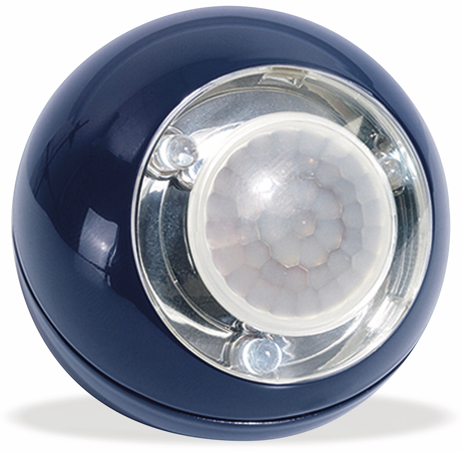 GEV LED Lichtball LLL 735 mit Bewegungsmelder, batteriebetrieb, blau